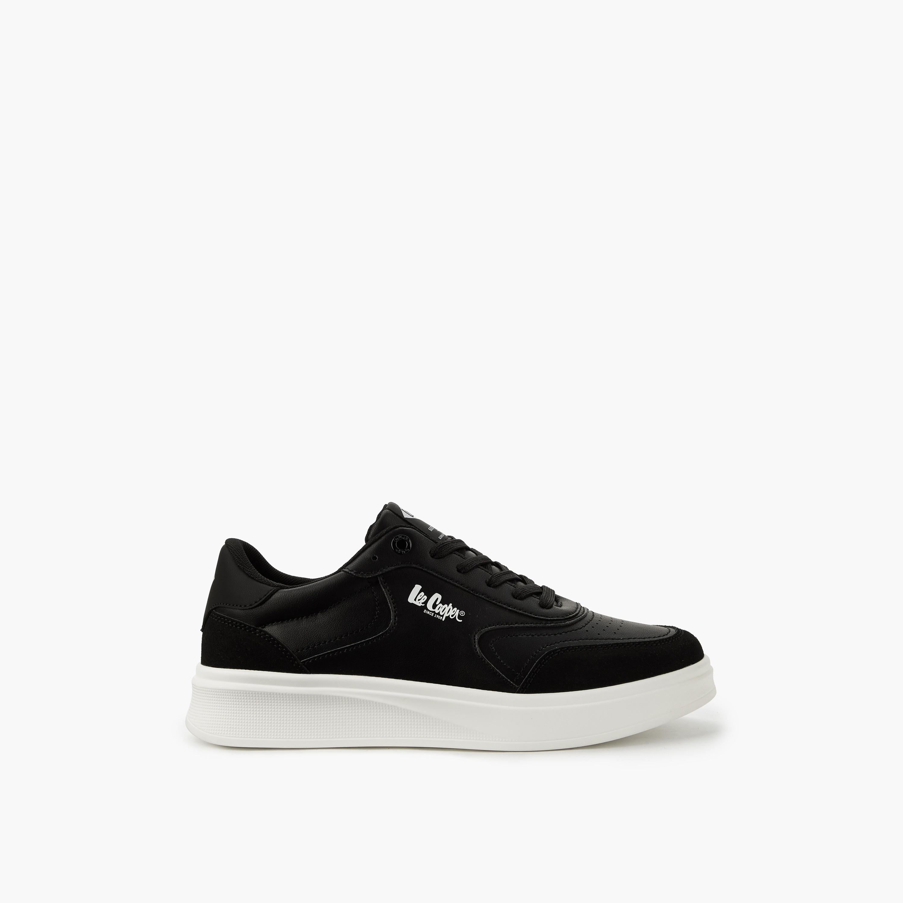 Lee Cooper Men Ortholite Lace-Up Ankle Sneakers-men-shoes-sneakers-image-2