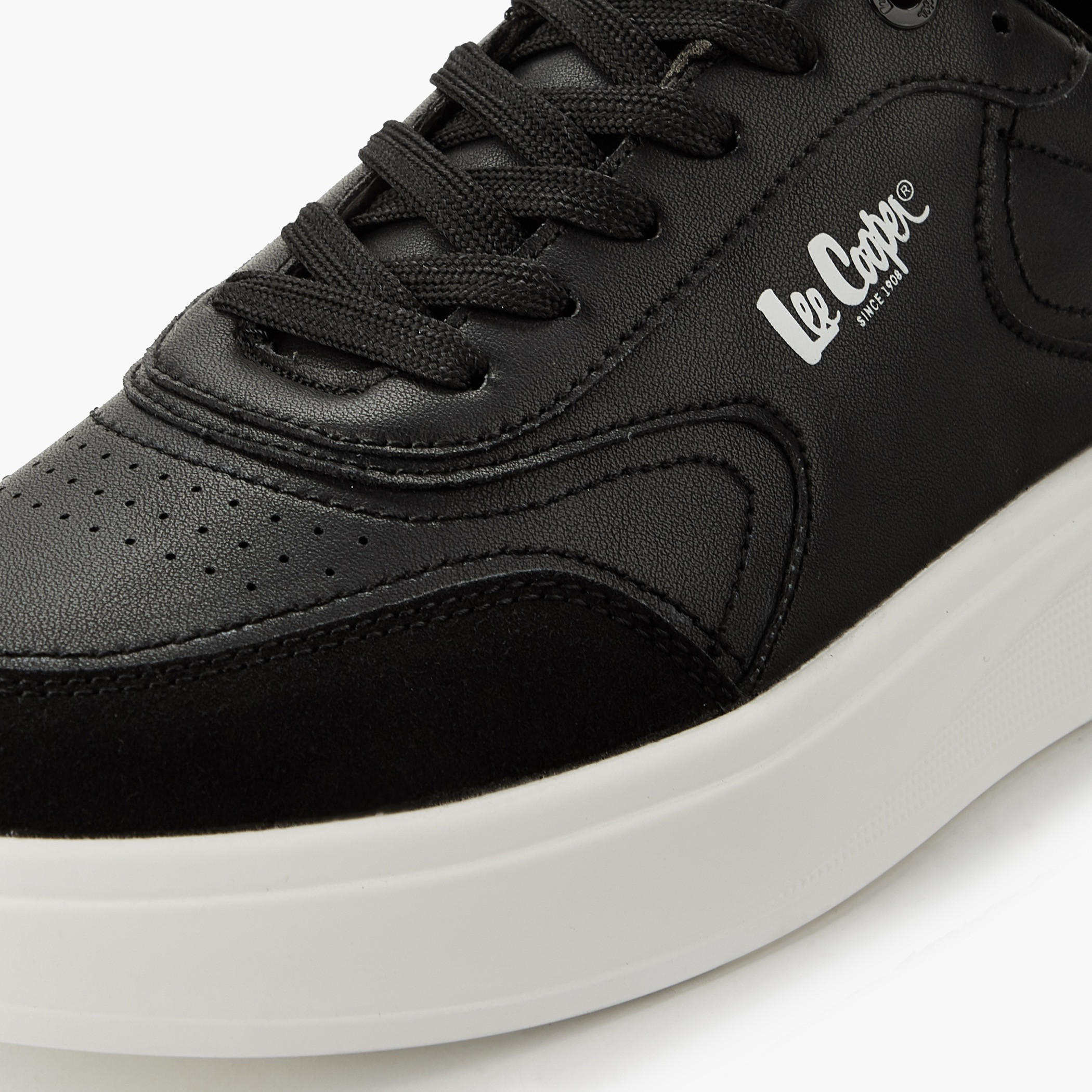 Lee Cooper Men Ortholite Lace-Up Ankle Sneakers-men-shoes-sneakers-image-4