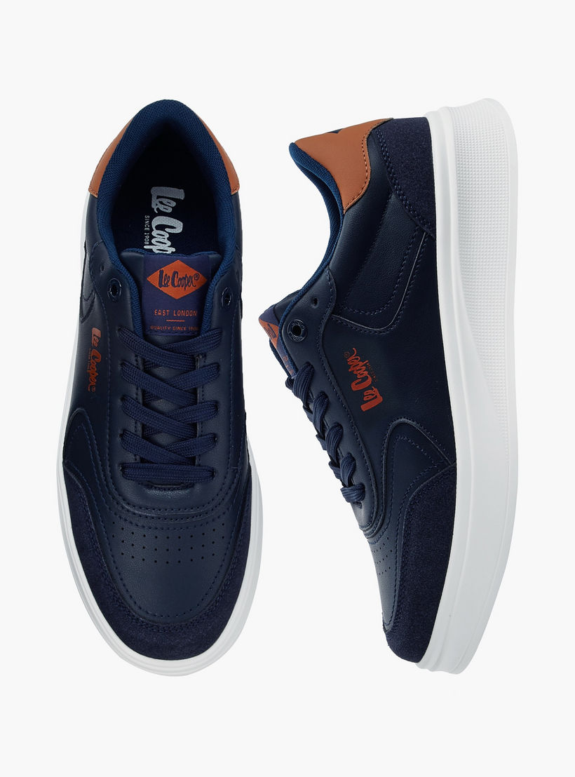 Lee Cooper Men Ortholite Lace-Up Ankle Sneakers-men-shoes-sneakers-image-1