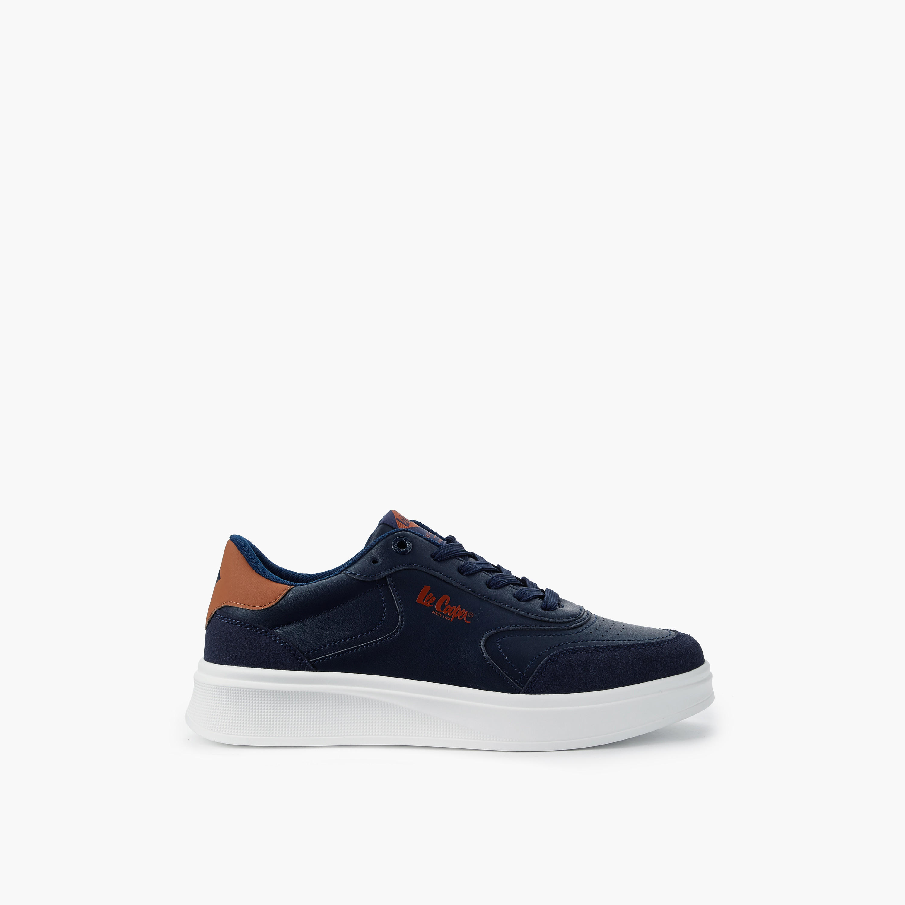 Lee Cooper Men Ortholite Lace-Up Ankle Sneakers-men-shoes-sneakers-image-2