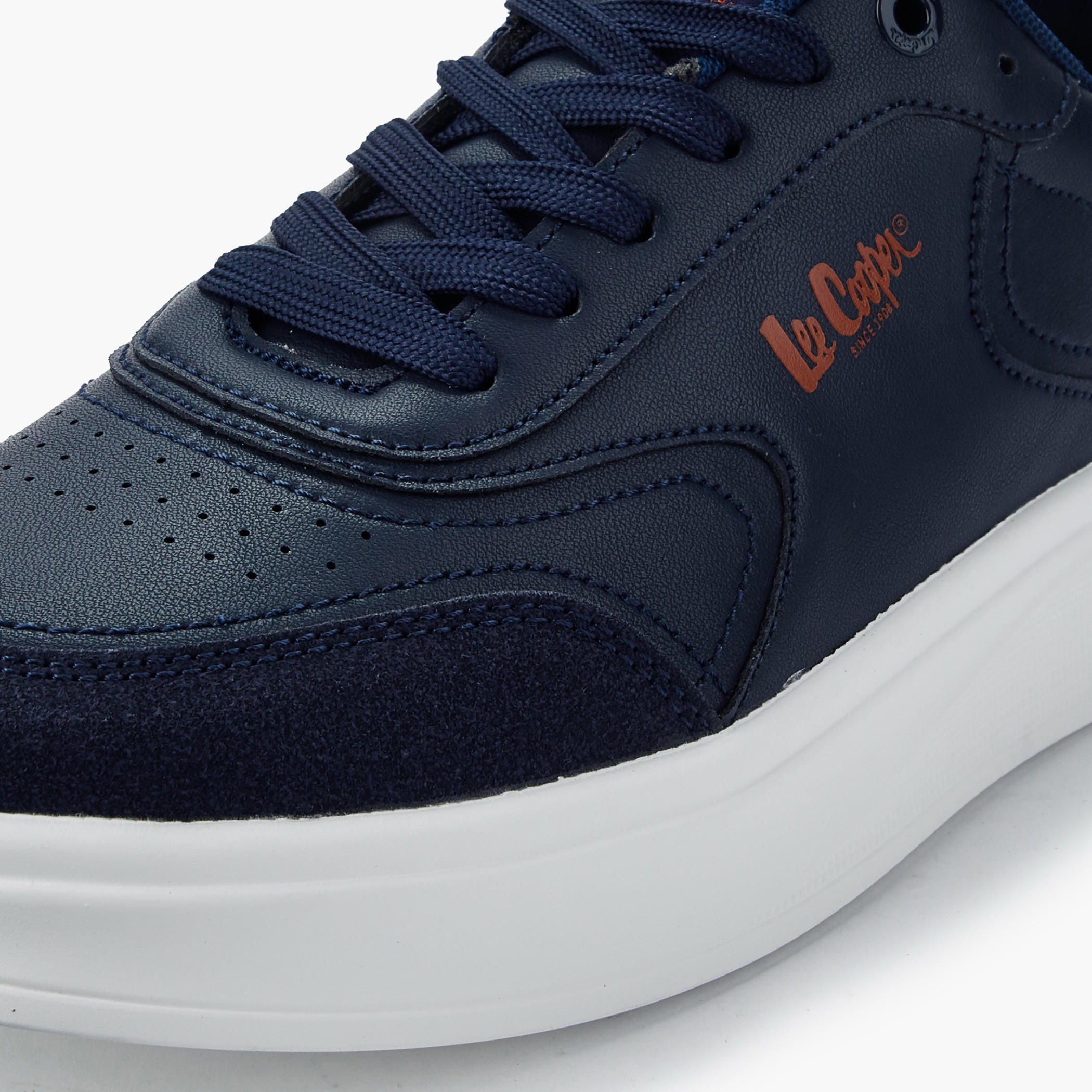 Lee Cooper Men Ortholite Lace-Up Ankle Sneakers-men-shoes-sneakers-image-4