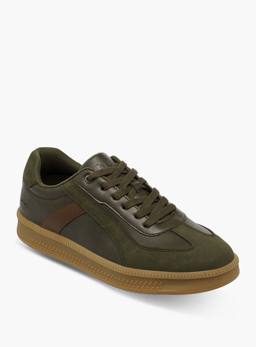 حذاء سنيكرز طول الكاحل برباط إغلاق للرجال من لي كوبر-men-shoes-sneakers-image-2