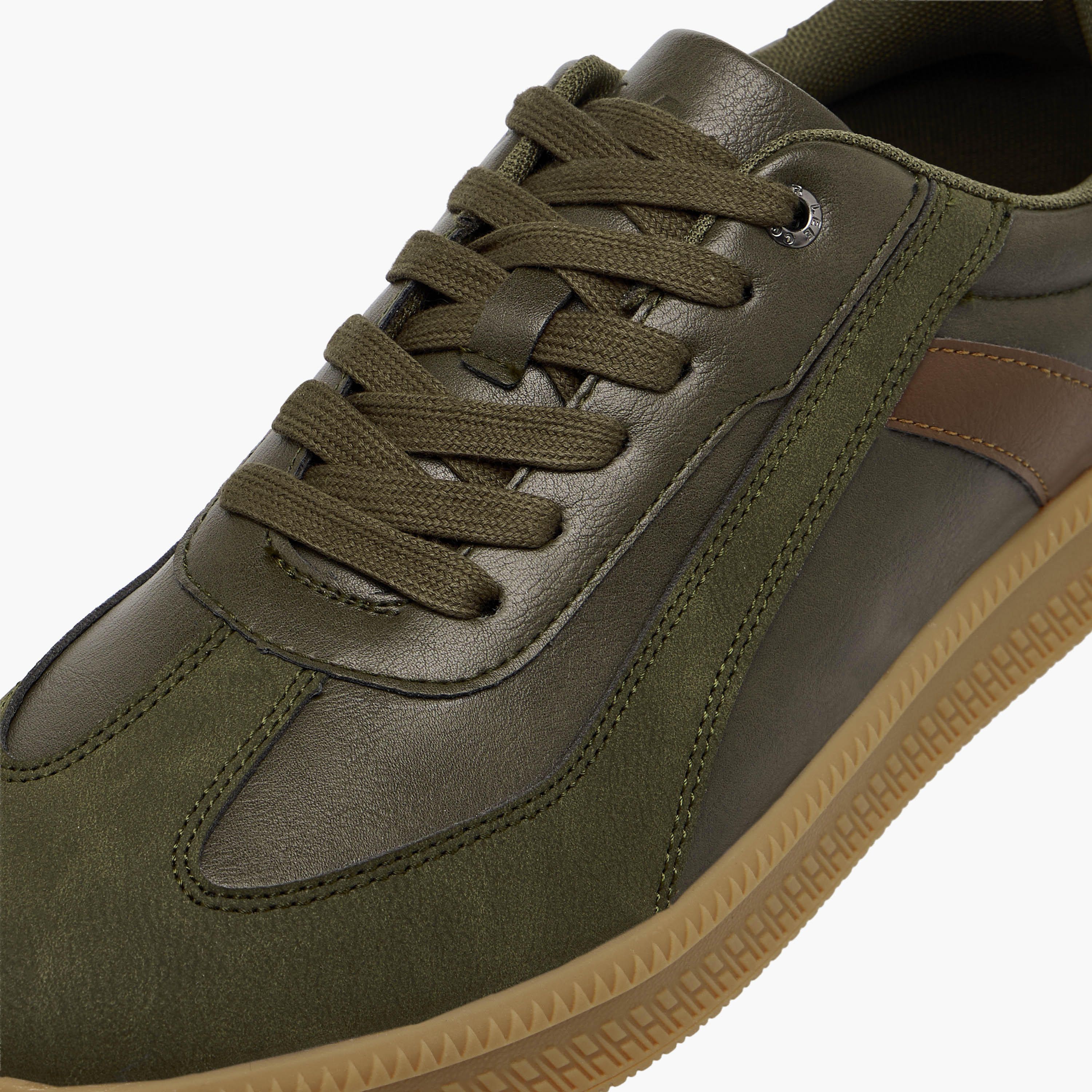 حذاء سنيكرز طول الكاحل برباط إغلاق للرجال من لي كوبر-men-shoes-sneakers-image-14