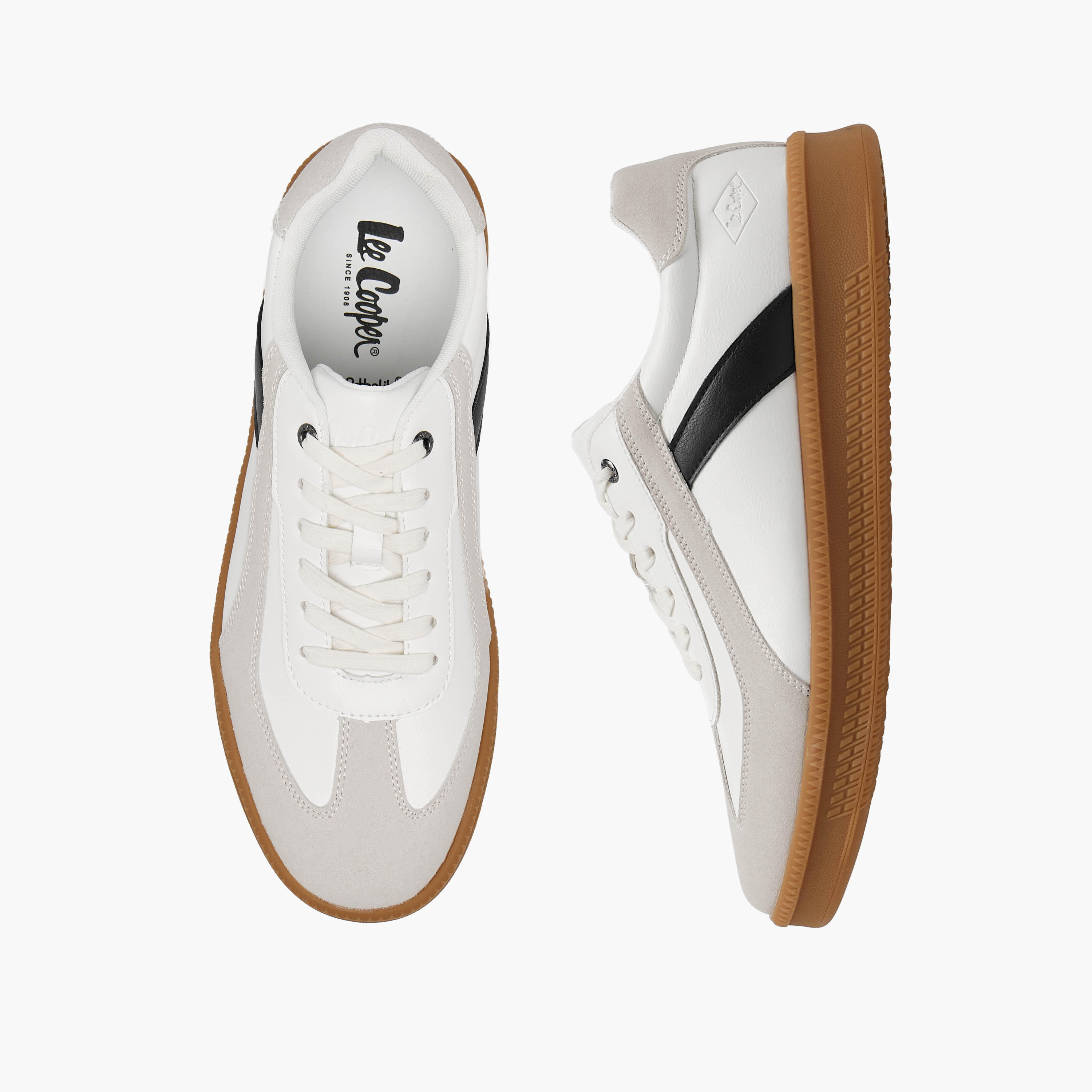 Lee Cooper Men Lace-Up Ankle Sneakers-men-shoes-sneakers-image-1