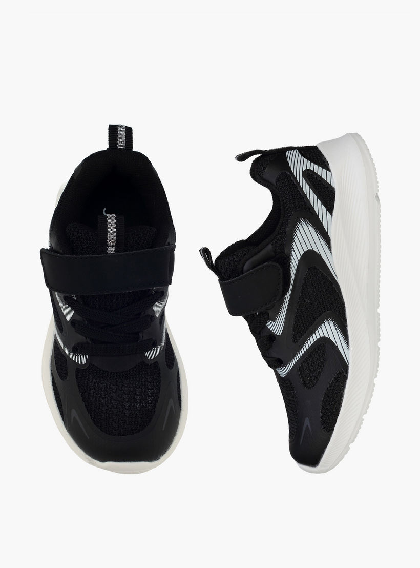 Juniors Boys Hook & Loop Ankle Sneakers-boys-shoes-sneakers-image-1