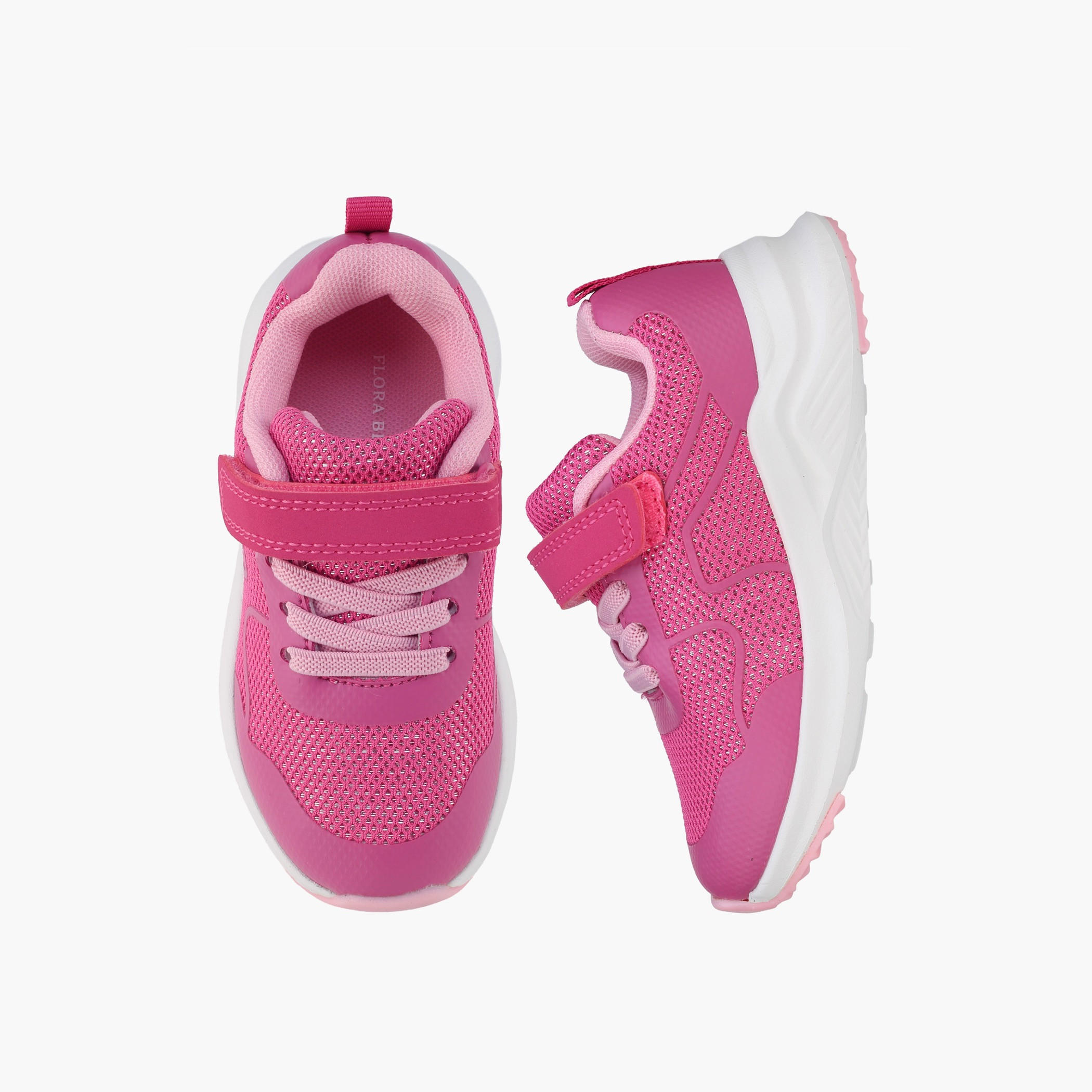 حذاء سنيكرز بشريط إغلاق لاصق للبنات من فلورا بيلا-girls-shoes-sneakers-image-1