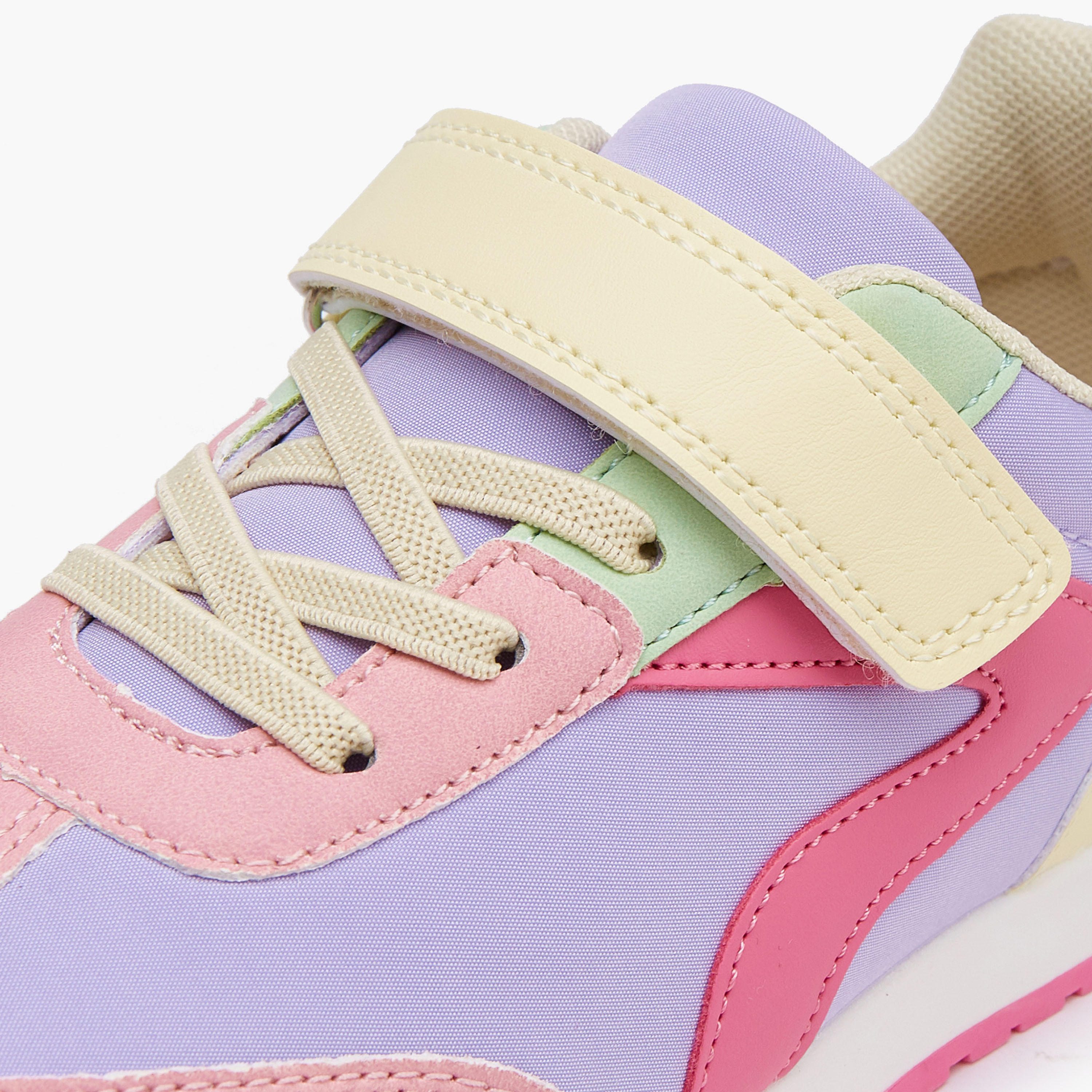 Little Missy Girls Hook and Loop Sneakers-girls-shoes-sneakers-image-4