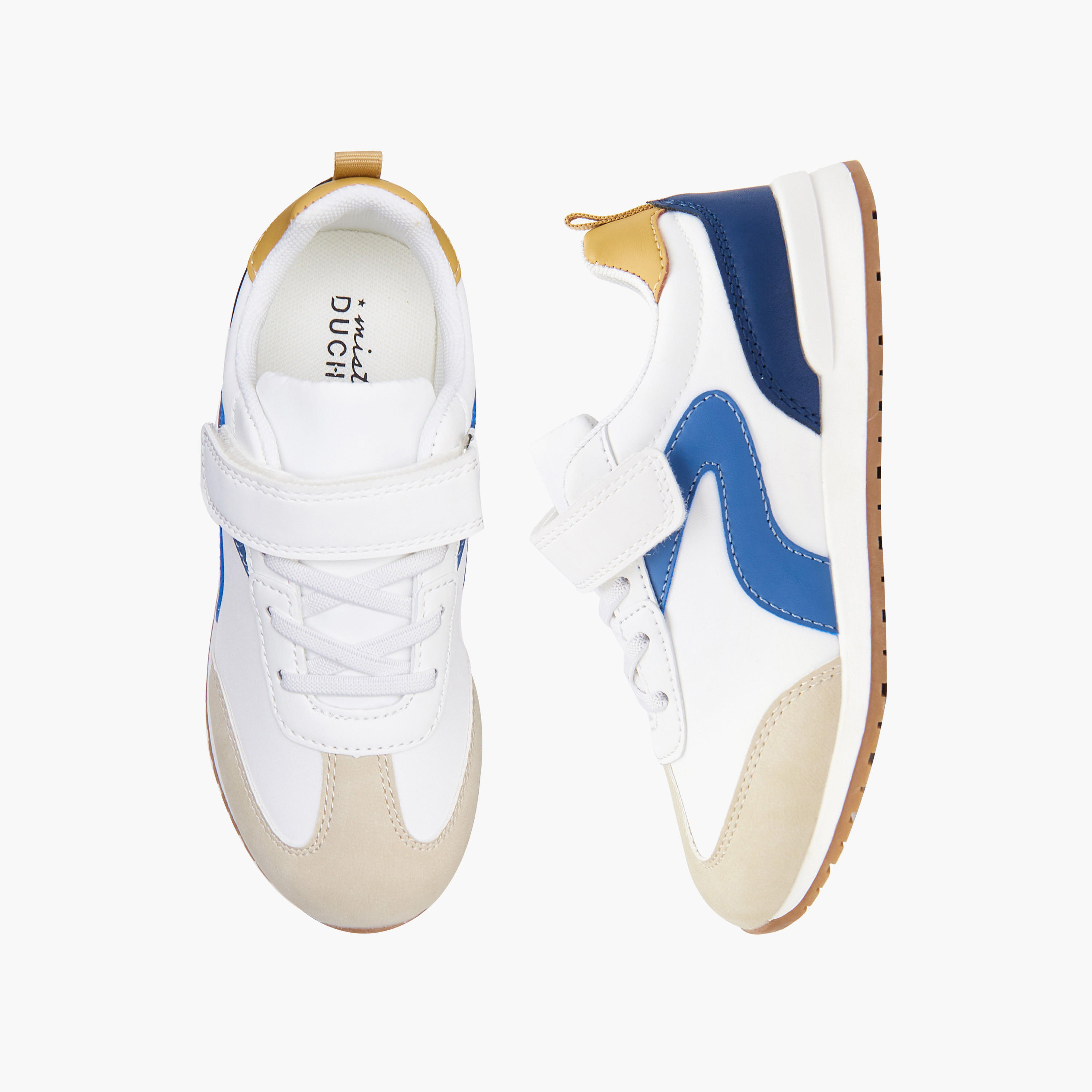 Mister Duchini Boys' Hook and Loop Sneakers-boys-shoes-sneakers-image-1