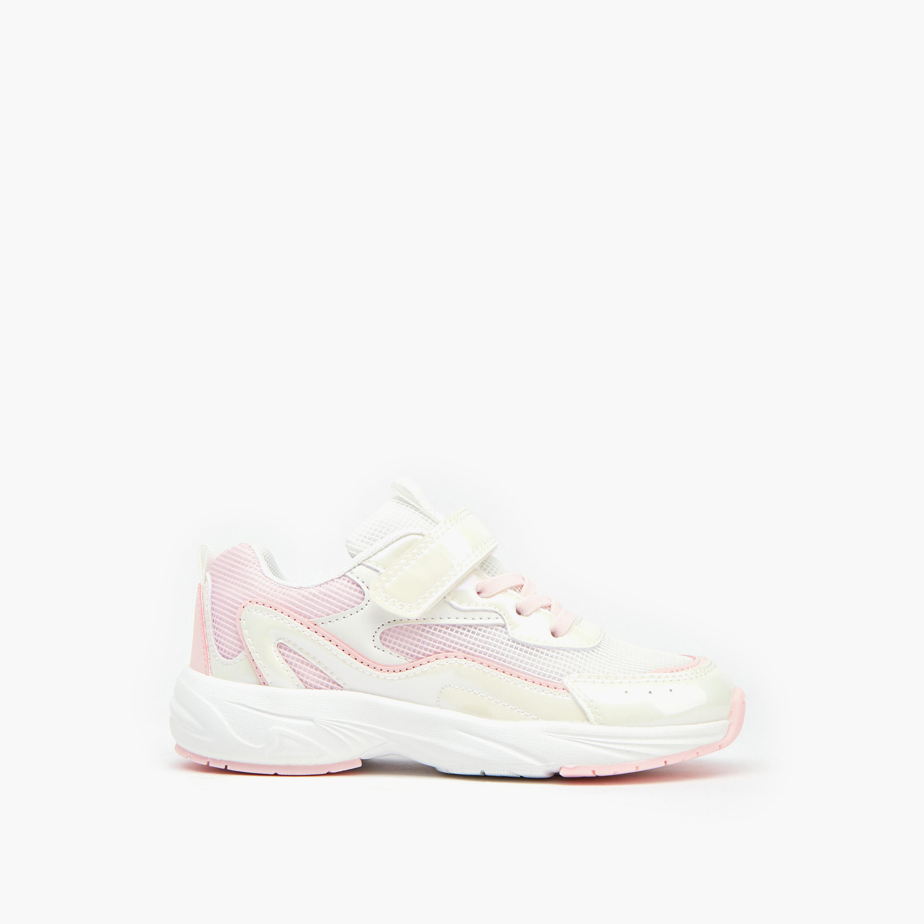 Little Missy Girls' Hook and Loop Sneakers-girls-shoes-sneakers-image-2