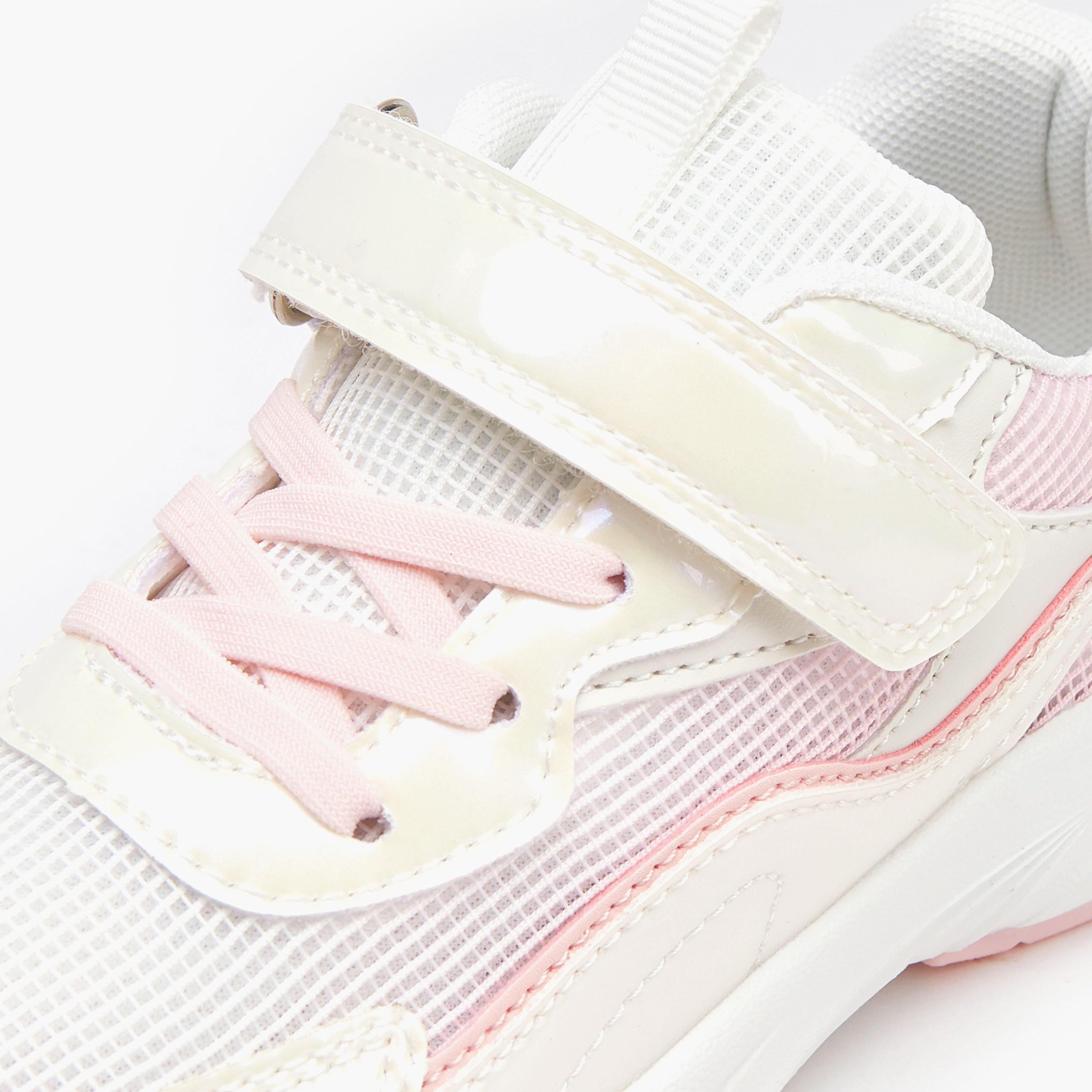 Little Missy Girls' Hook and Loop Sneakers-girls-shoes-sneakers-image-4