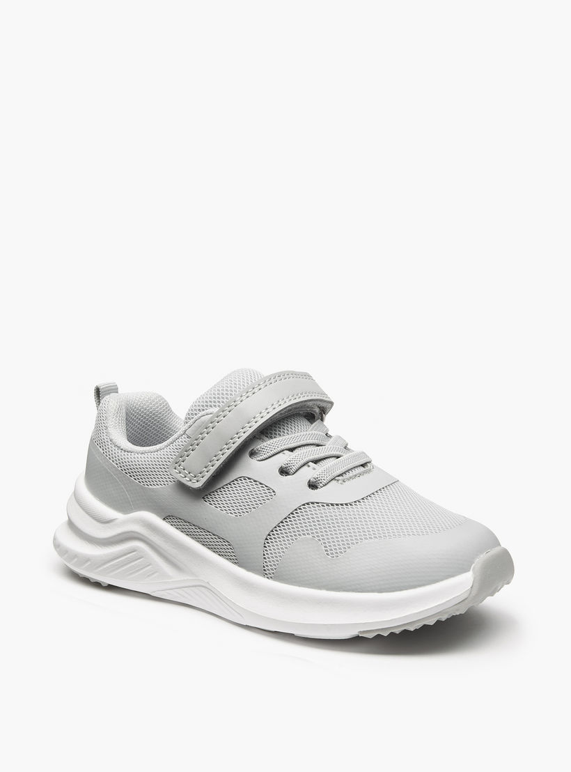 Juniors Boys Hook and Loop Sneakers-boys-shoes-sneakers-image-3