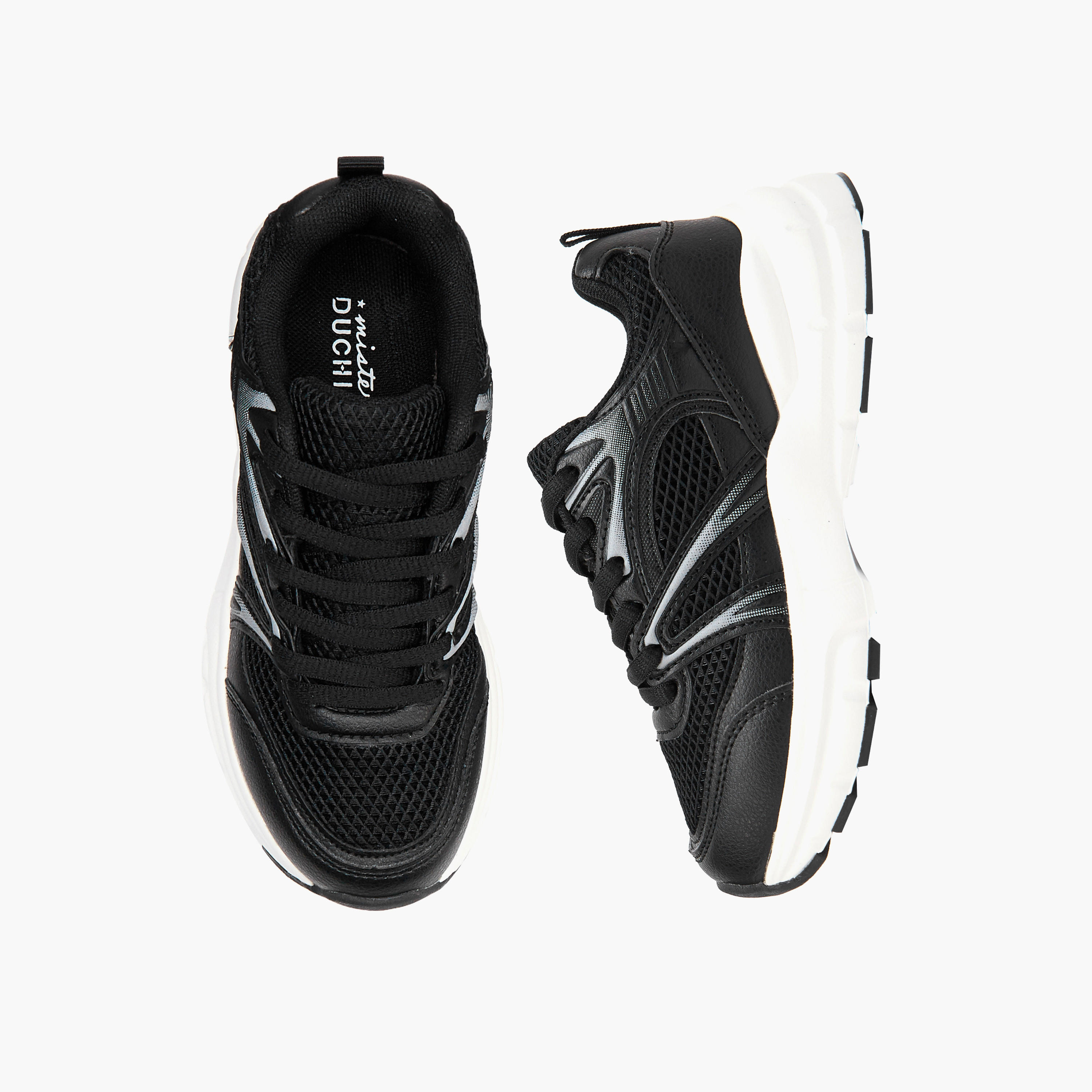 Mister Duchini Boys' Lace-Up Sneakers-boys-shoes-sneakers-image-1