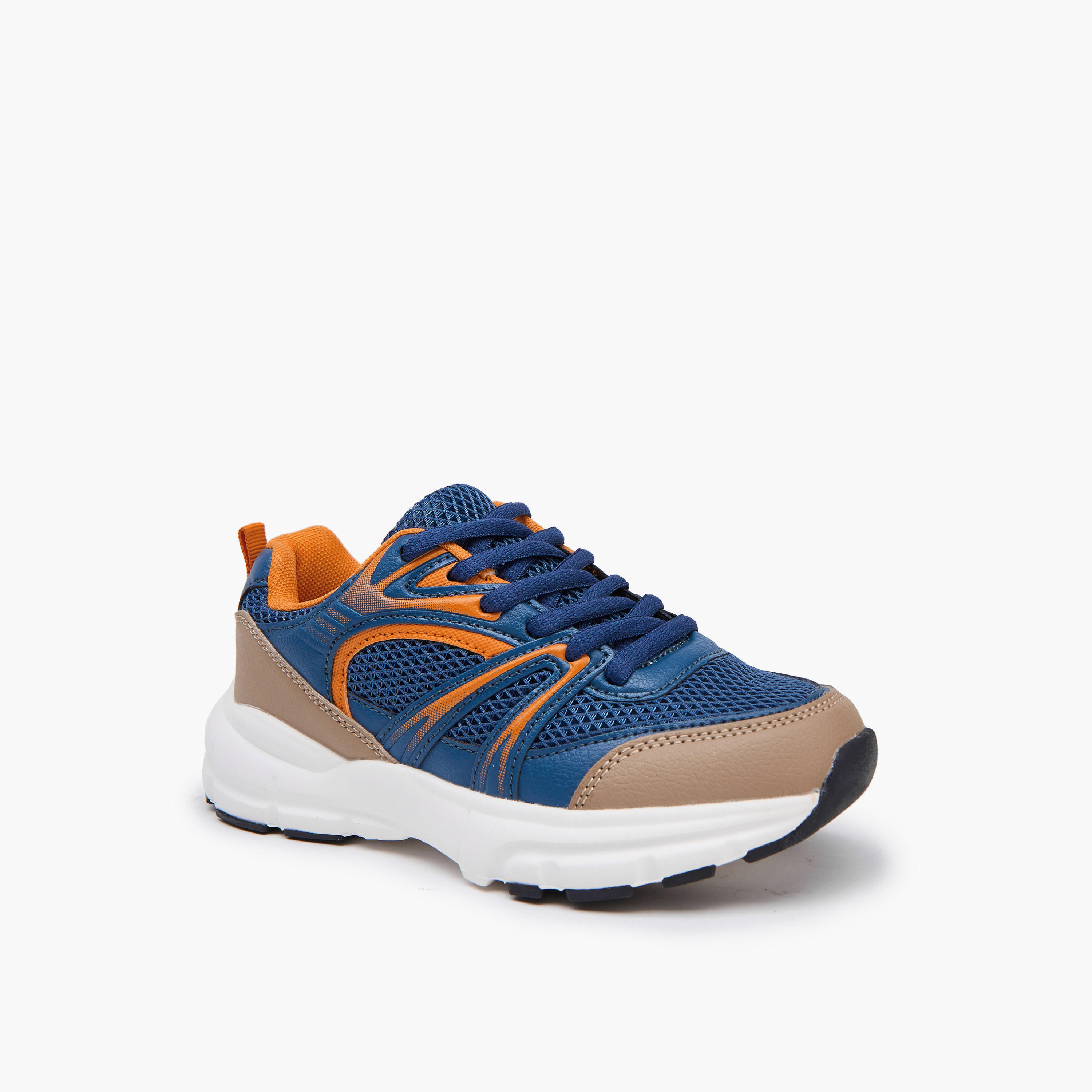 Mister Duchini Boys' Lace-Up Sneakers-boys-shoes-sneakers-image-3