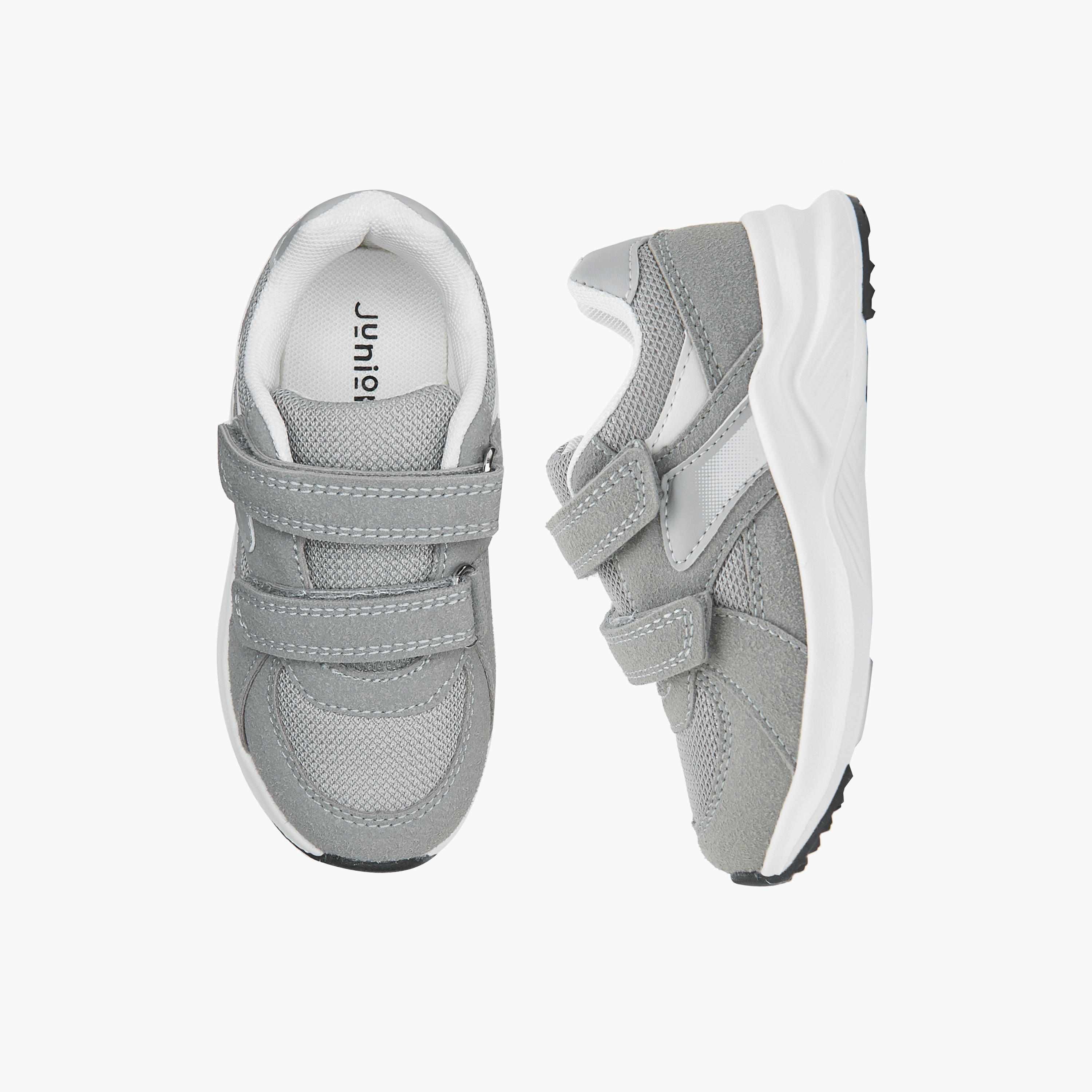حذاء سنيكرز بشريط إغلاق لاصق للأولاد من جونيورز-boys-shoes-sneakers-image-1