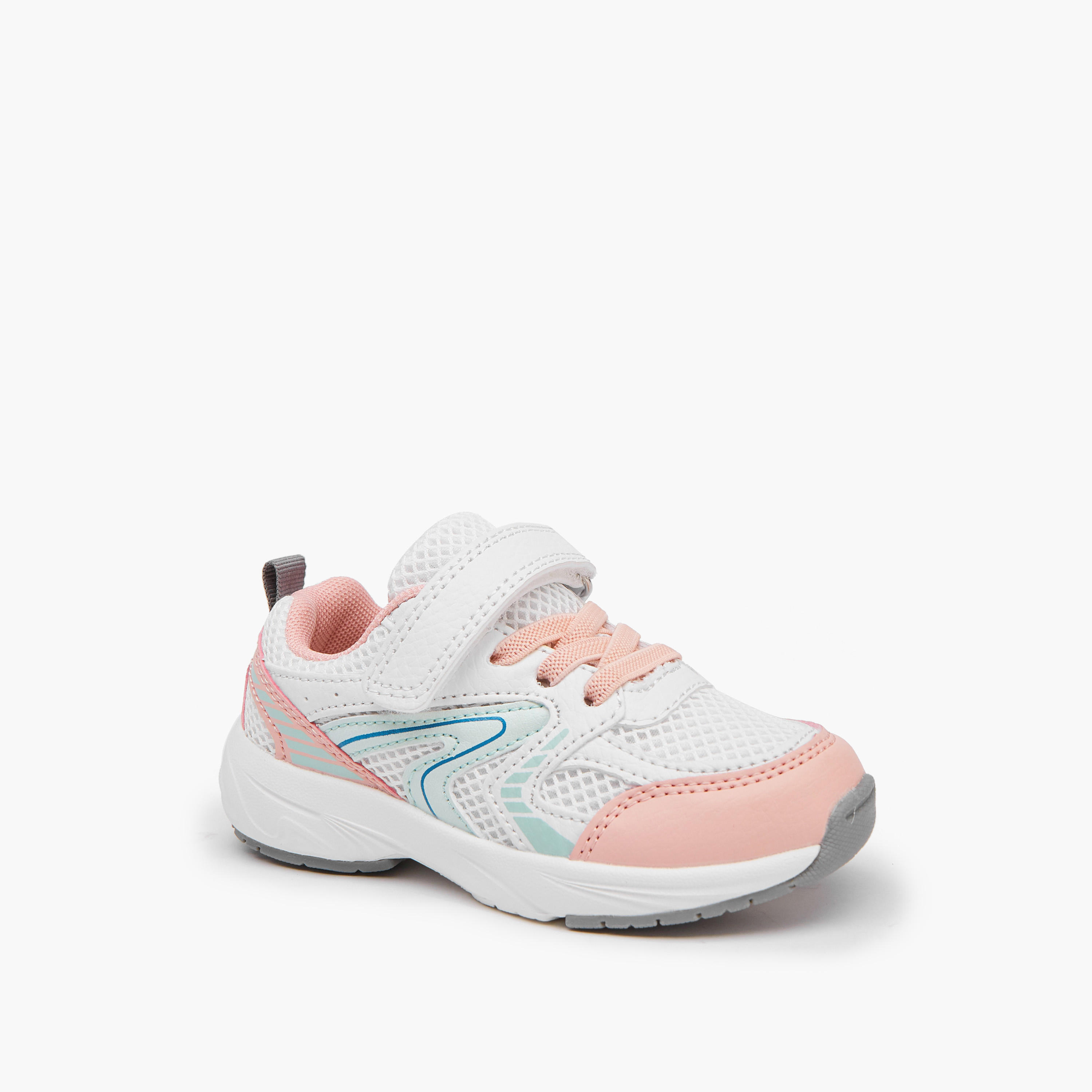 Juniors Girls' Hook and Loop Sneakers-girls-shoes-sneakers-image-3