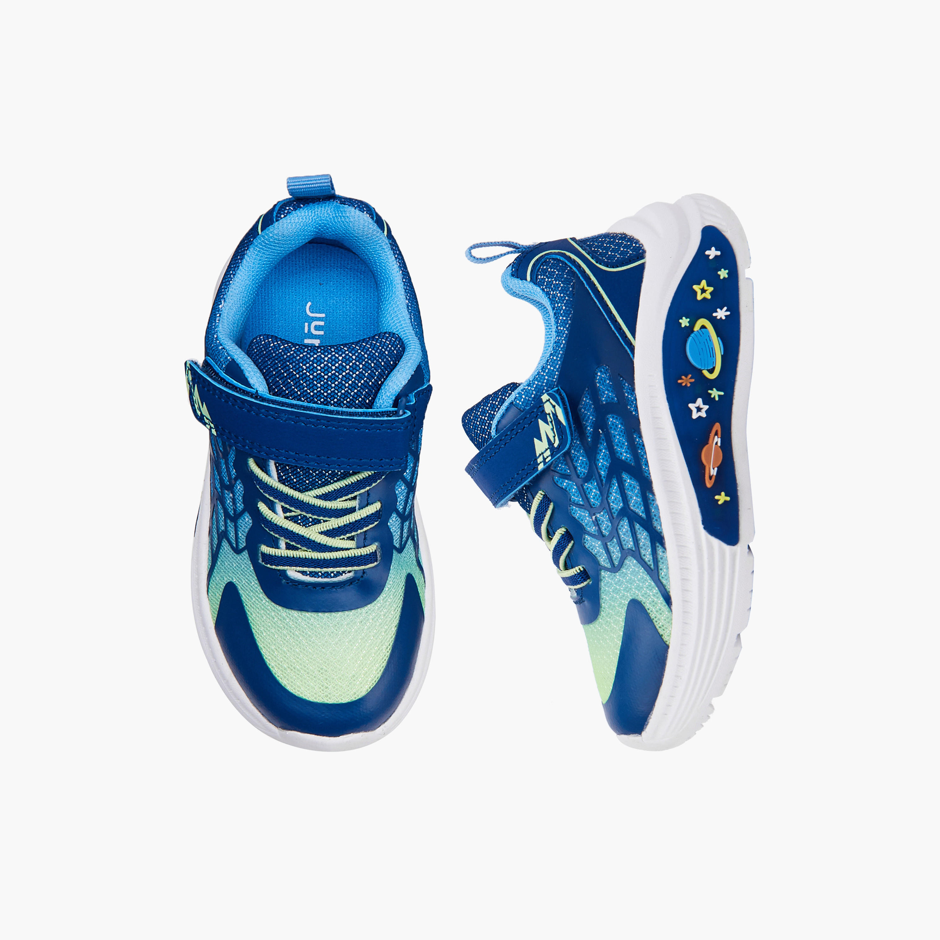 Juniors Boys' Space Print Sneakers-boys-shoes-sneakers-image-1