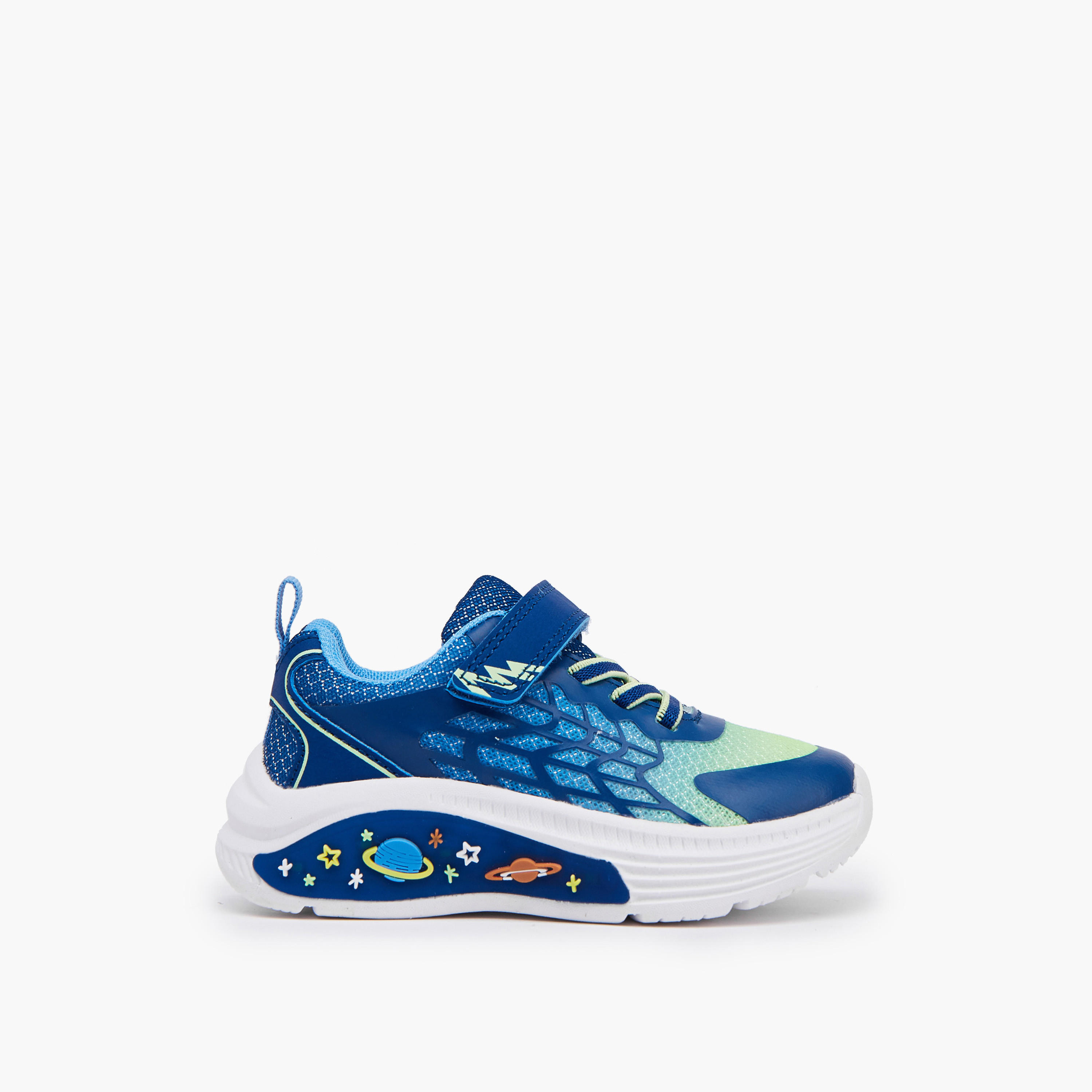 Juniors Boys' Space Print Sneakers-boys-shoes-sneakers-image-2