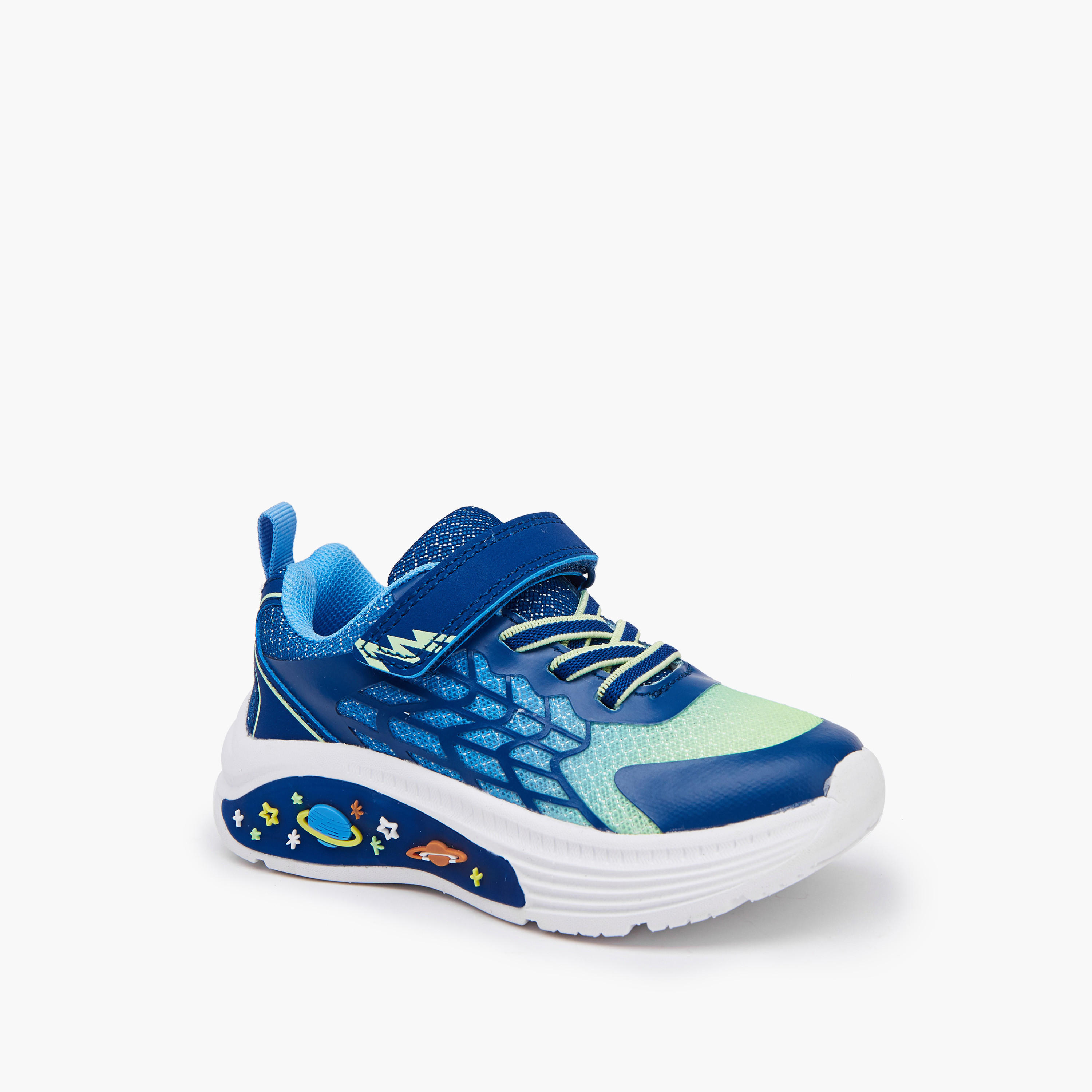 Juniors Boys' Space Print Sneakers-boys-shoes-sneakers-image-3