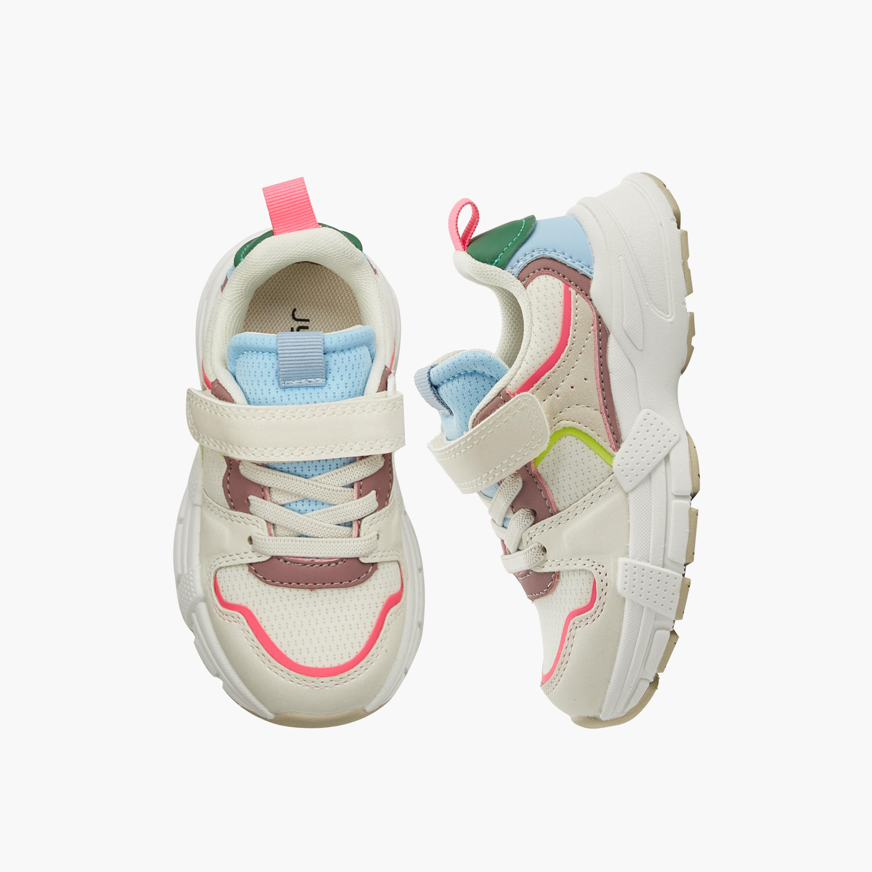 Juniors Girls Hook & Loop Ankle Sneakers-girls-shoes-sneakers-image-1