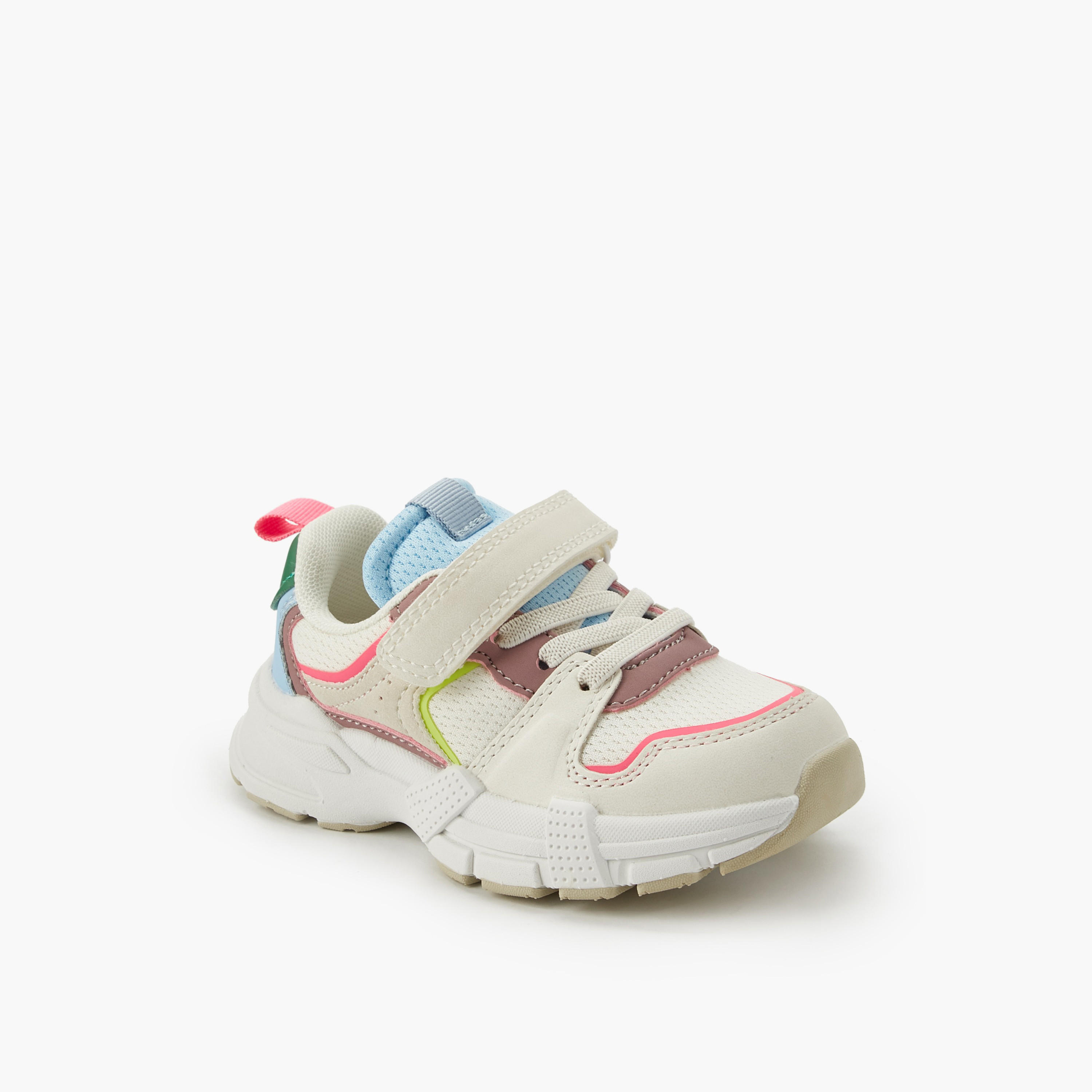 Juniors Girls Hook & Loop Ankle Sneakers-girls-shoes-sneakers-image-2