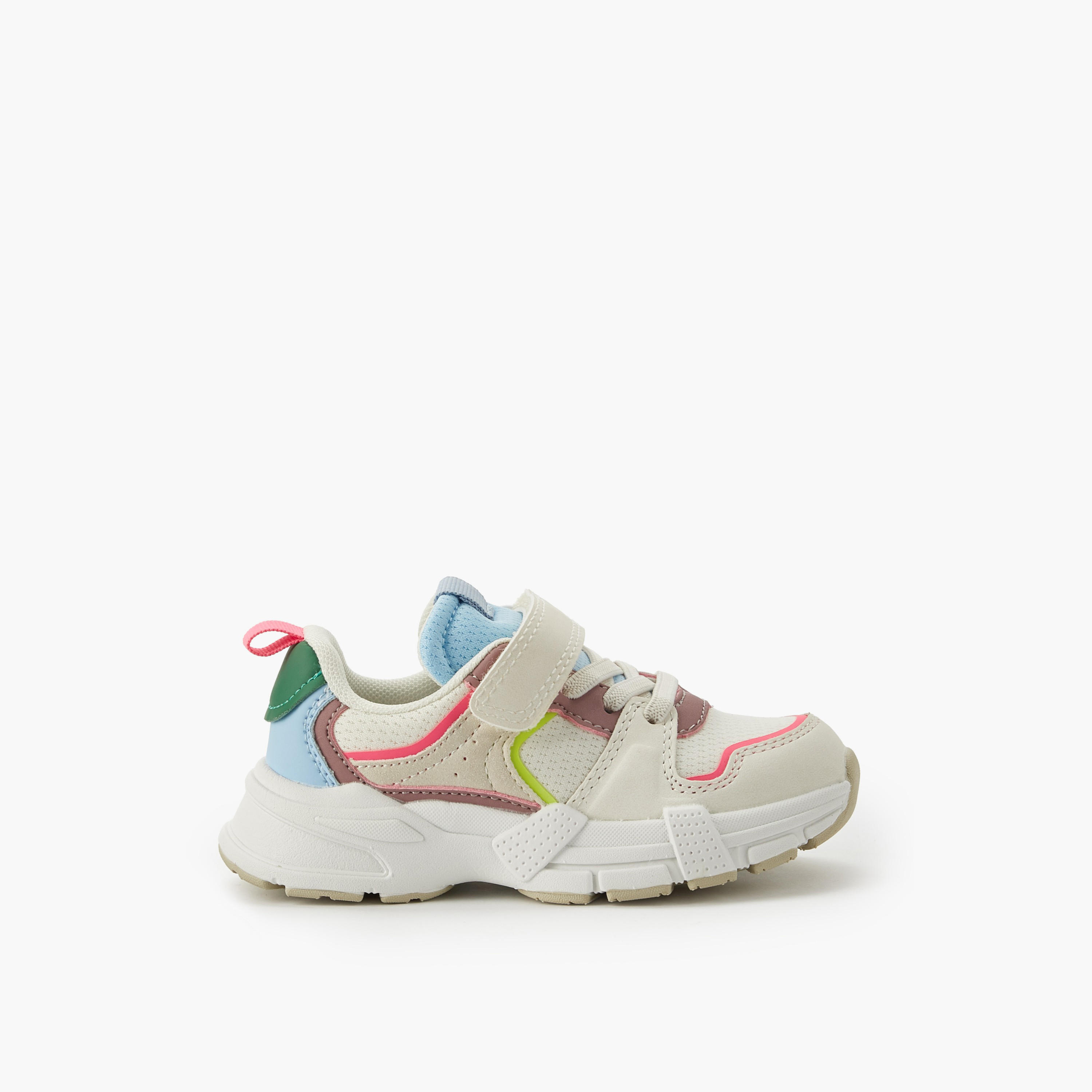 Juniors Girls Hook & Loop Ankle Sneakers-girls-shoes-sneakers-image-3