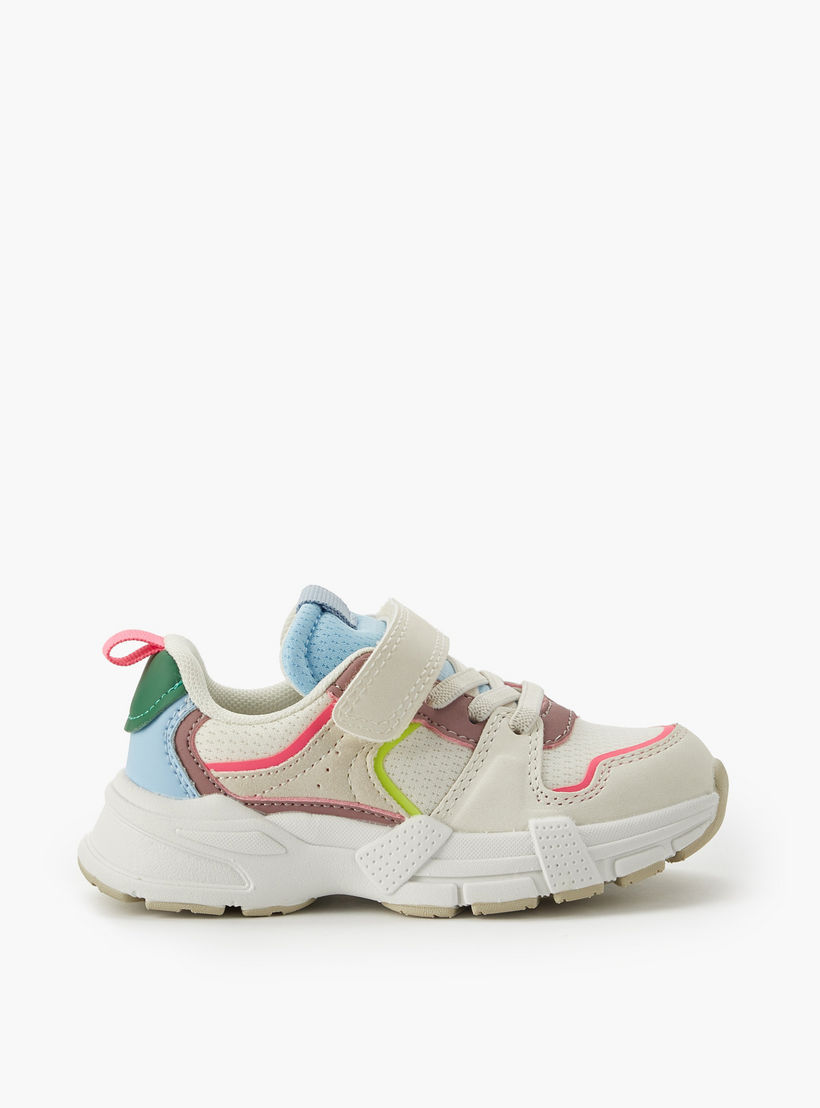 Juniors Girls Hook & Loop Ankle Sneakers-girls-shoes-sneakers-image-3
