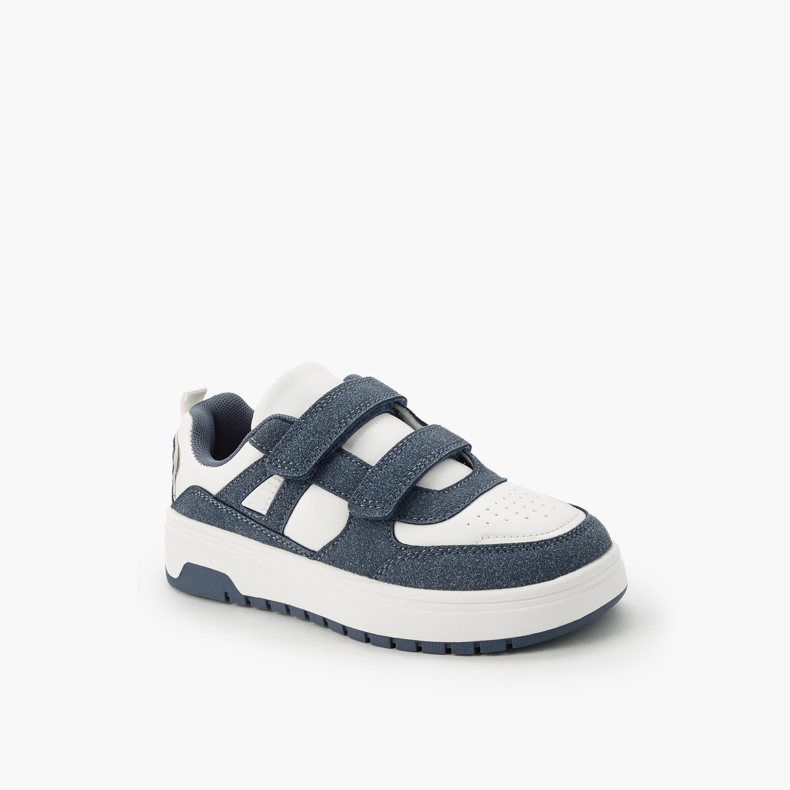 Mister Duchini Boys Hook & Loop Sneakers-boys-shoes-sneakers-image-2