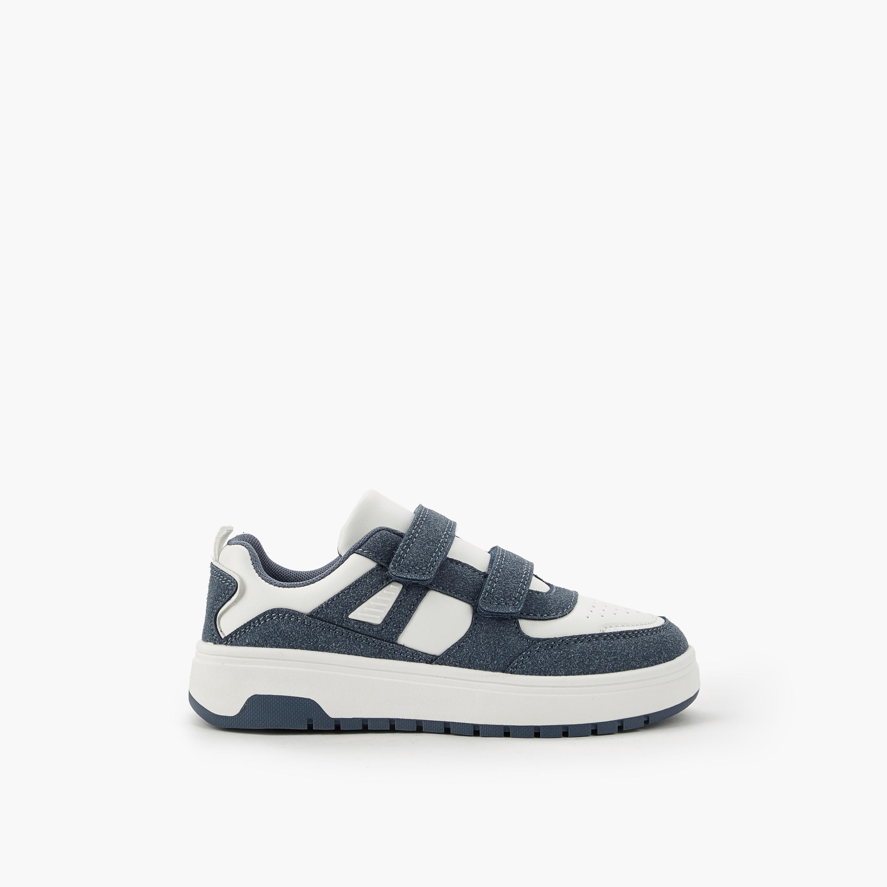Mister Duchini Boys Hook & Loop Sneakers-boys-shoes-sneakers-image-3