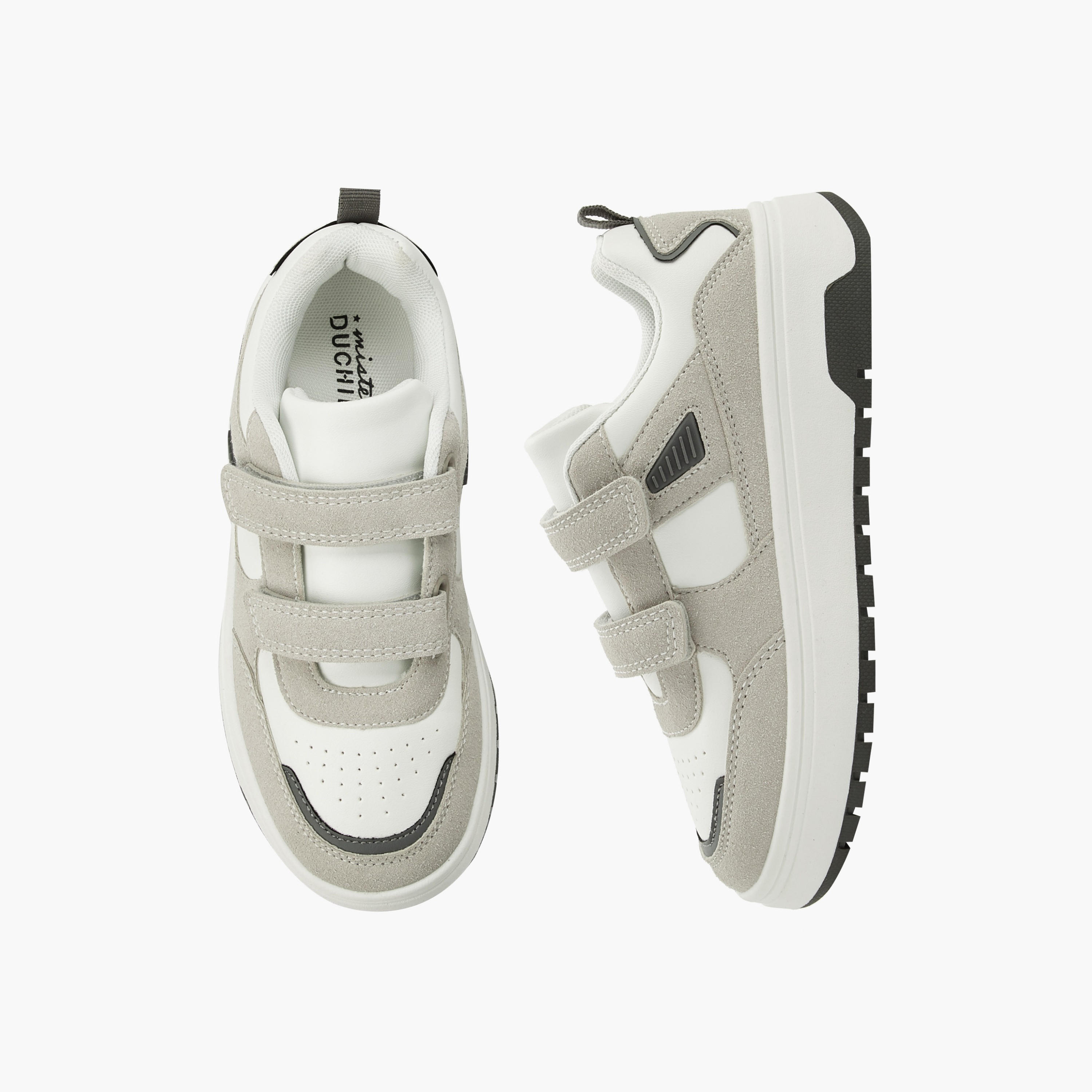 Mister Duchini Boys Hook & Loop Sneakers-boys-shoes-sneakers-image-1
