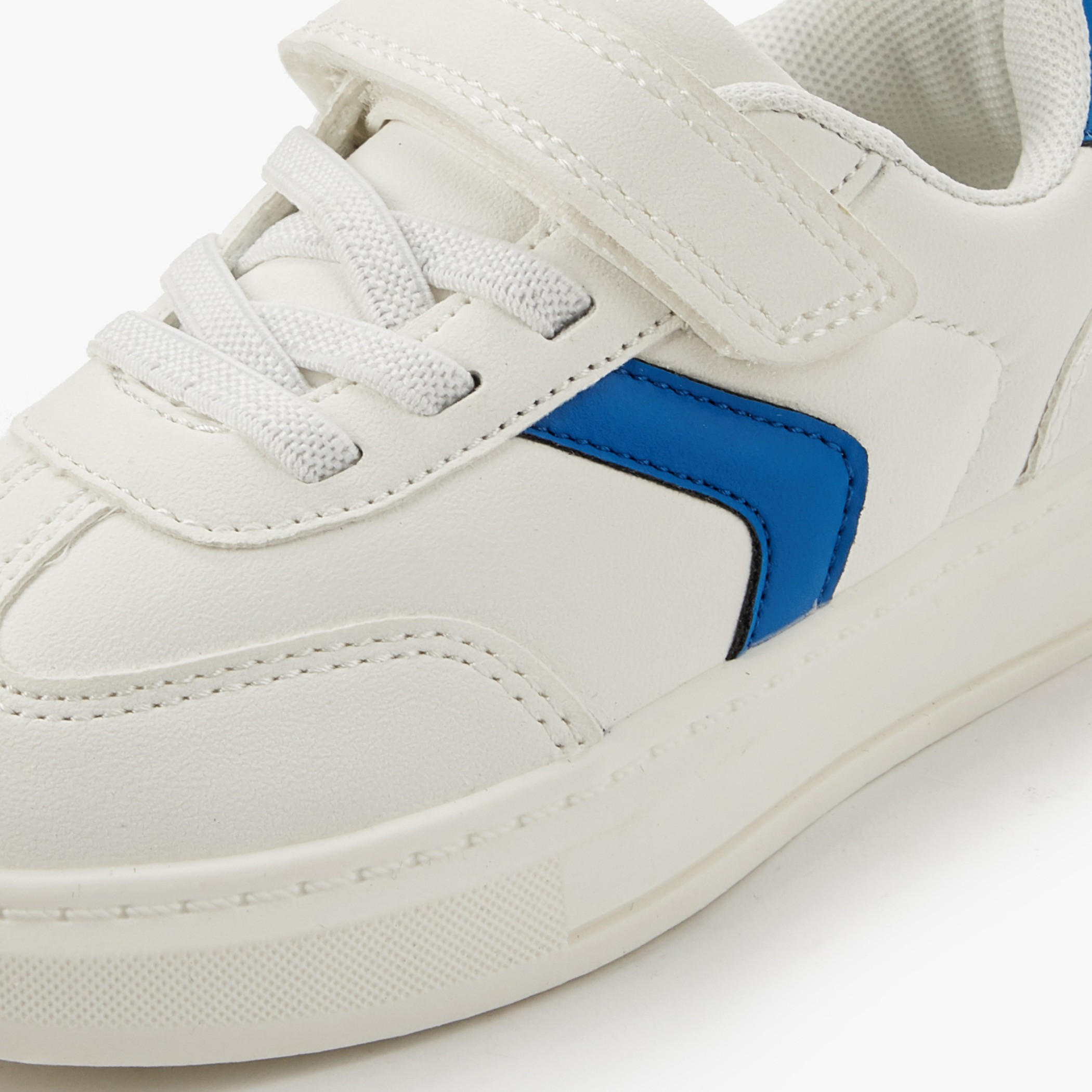 Juniors Boys Hook & Loop Sneakers-boys-shoes-sneakers-image-4
