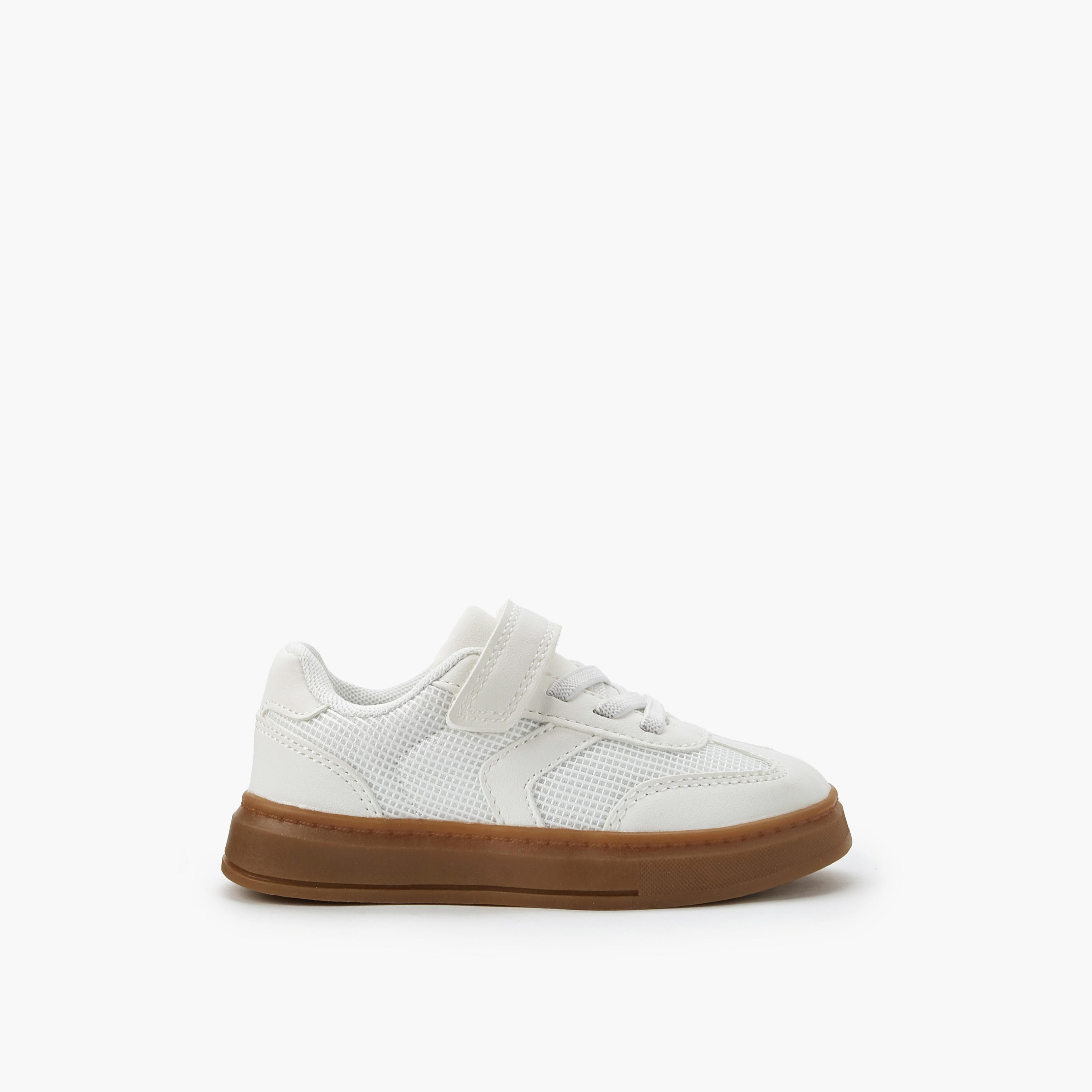 Juniors Girls Hook & Loop Ankle Sneakers-girls-shoes-sneakers-image-3