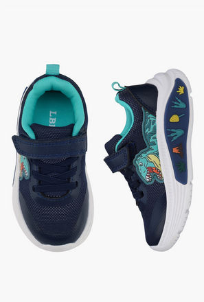 حذاء سنيكرز بطبعات ديناصور للأولاد من إل بي إل من شو إكسبريس-boys-shoes-sneakers-image-1