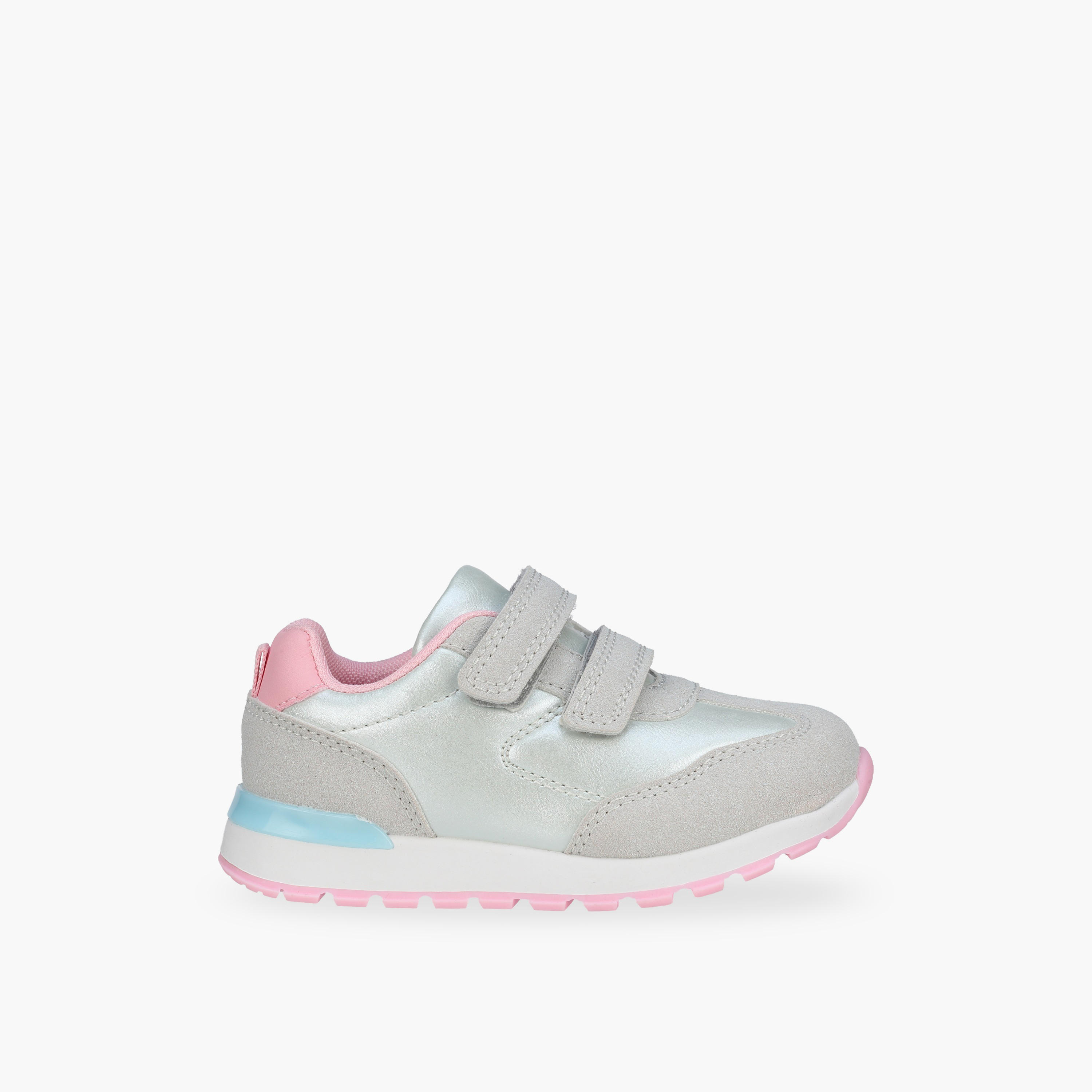حذاء سنيكرز بطول الكاحل بشريط إغلاق لاصق للبنات من فلورا بيلا-girls-shoes-sneakers-image-3