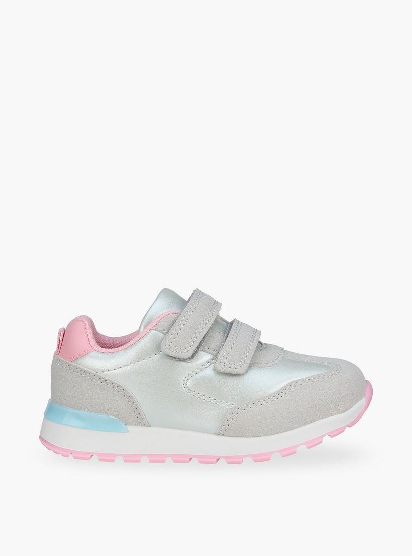 حذاء سنيكرز بطول الكاحل بشريط إغلاق لاصق للبنات من فلورا بيلا-girls-shoes-sneakers-image-3