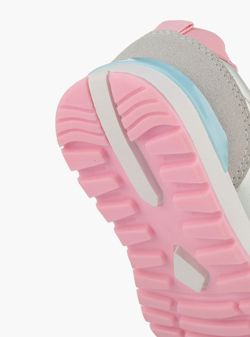 حذاء سنيكرز بطول الكاحل بشريط إغلاق لاصق للبنات من فلورا بيلا-girls-shoes-sneakers-image-5