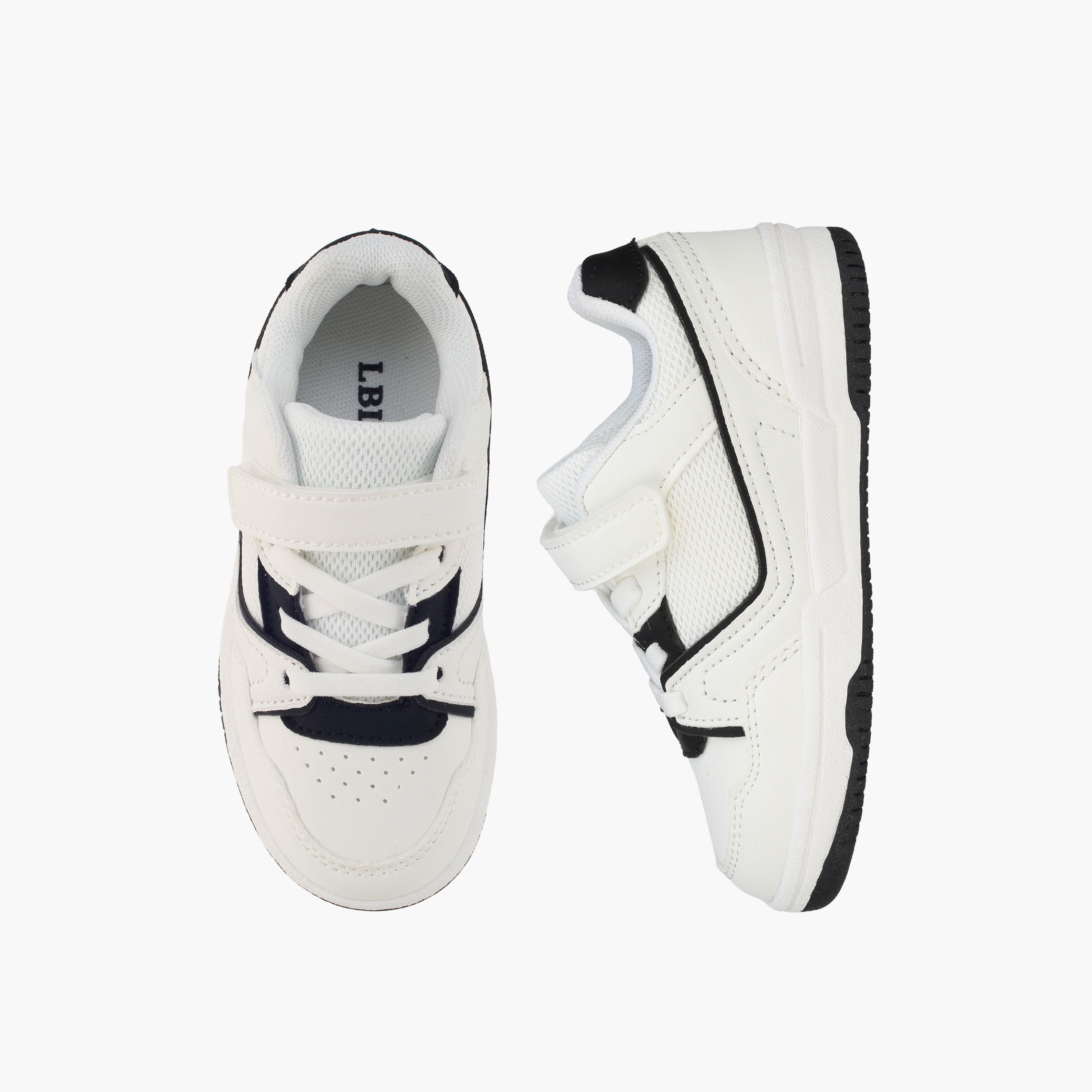حذاء سنيكرز طول الكاحل بشريط إغلاق لاصق للأولاد من أل بي أل من شو إكسبريس-boys-shoes-sneakers-image-1