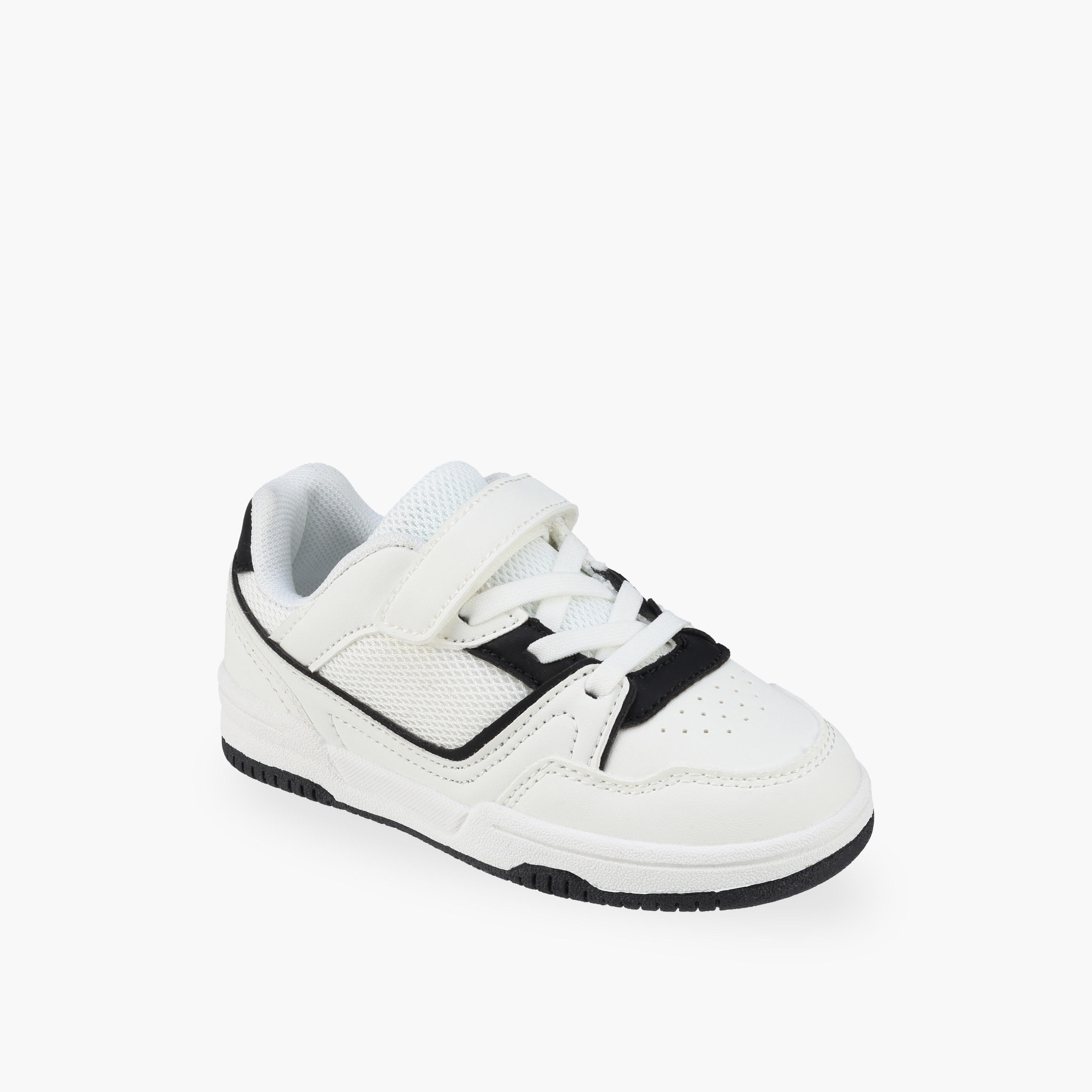 حذاء سنيكرز طول الكاحل بشريط إغلاق لاصق للأولاد من أل بي أل من شو إكسبريس-boys-shoes-sneakers-image-2