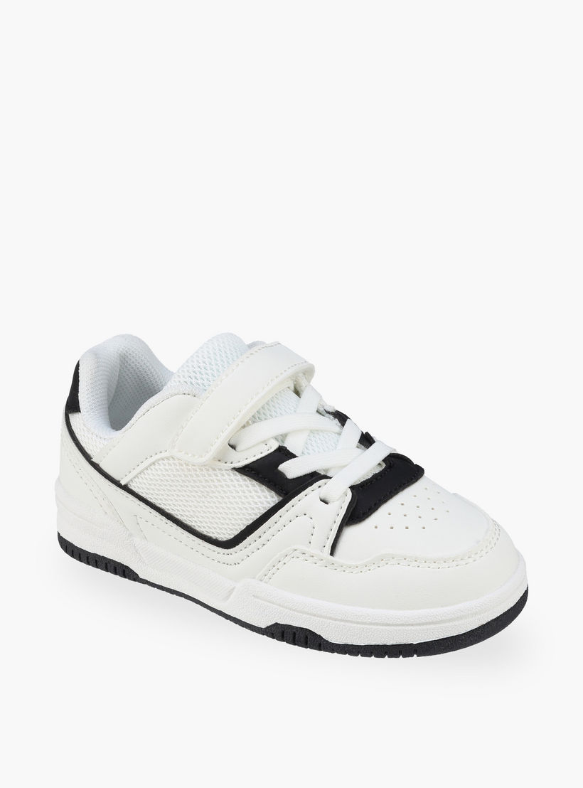 حذاء سنيكرز طول الكاحل بشريط إغلاق لاصق للأولاد من أل بي أل من شو إكسبريس-boys-shoes-sneakers-image-2