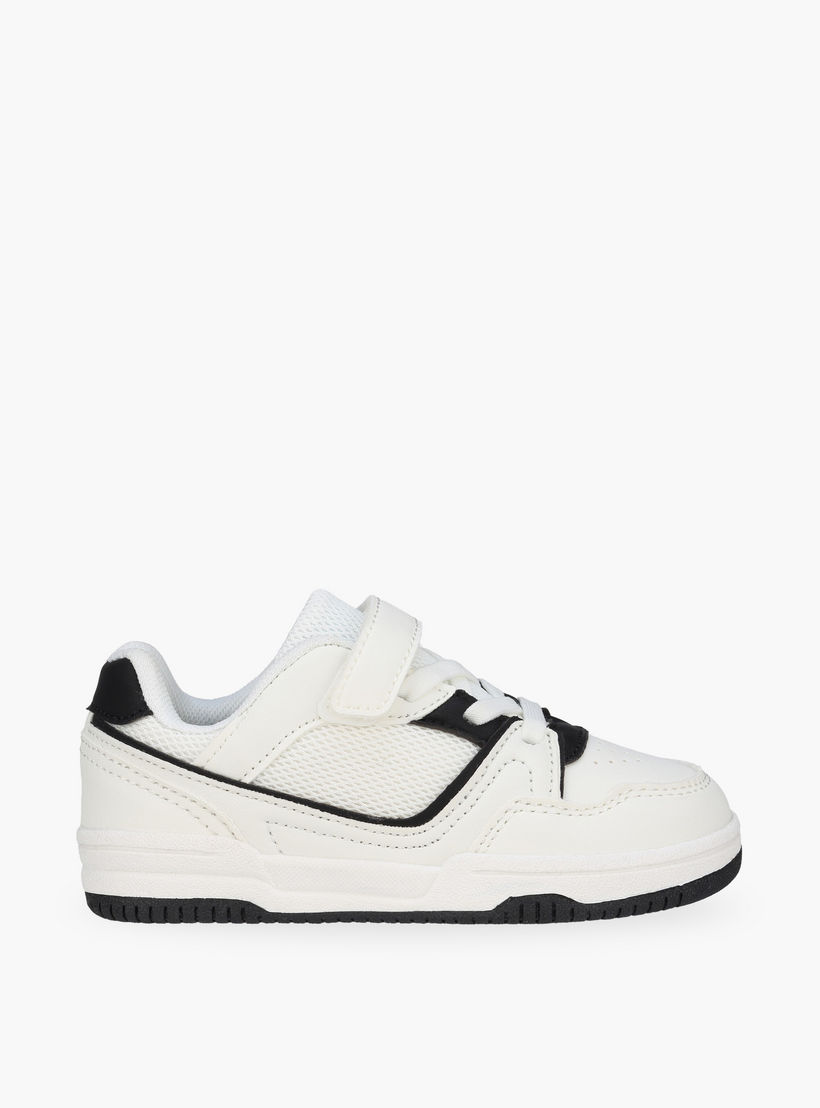 حذاء سنيكرز طول الكاحل بشريط إغلاق لاصق للأولاد من أل بي أل من شو إكسبريس-boys-shoes-sneakers-image-3