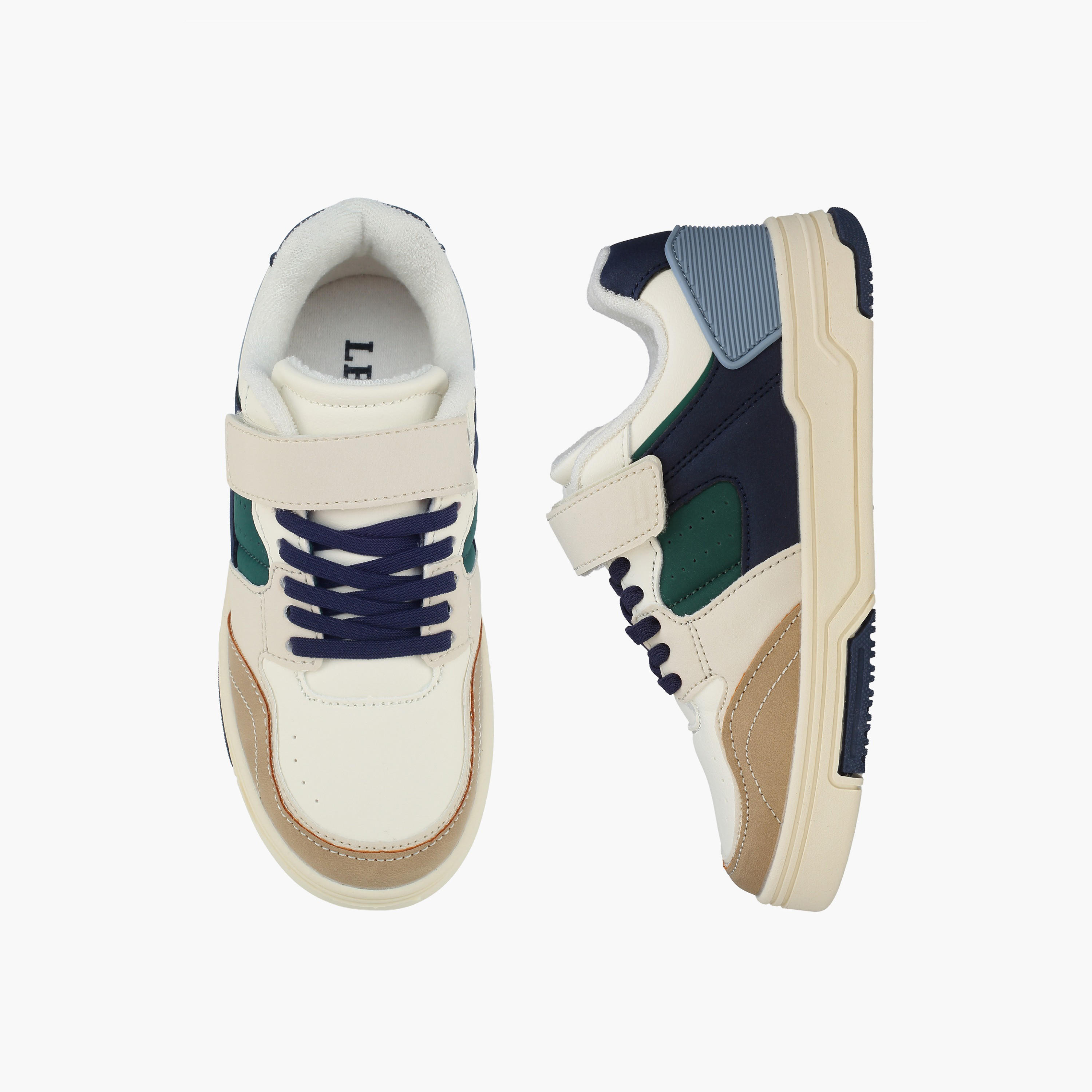 حذاء سنيكرز بتصميم قوالب ملونة للأولاد من إل بي إل من شوإكسبريس-boys-shoes-sneakers-image-1