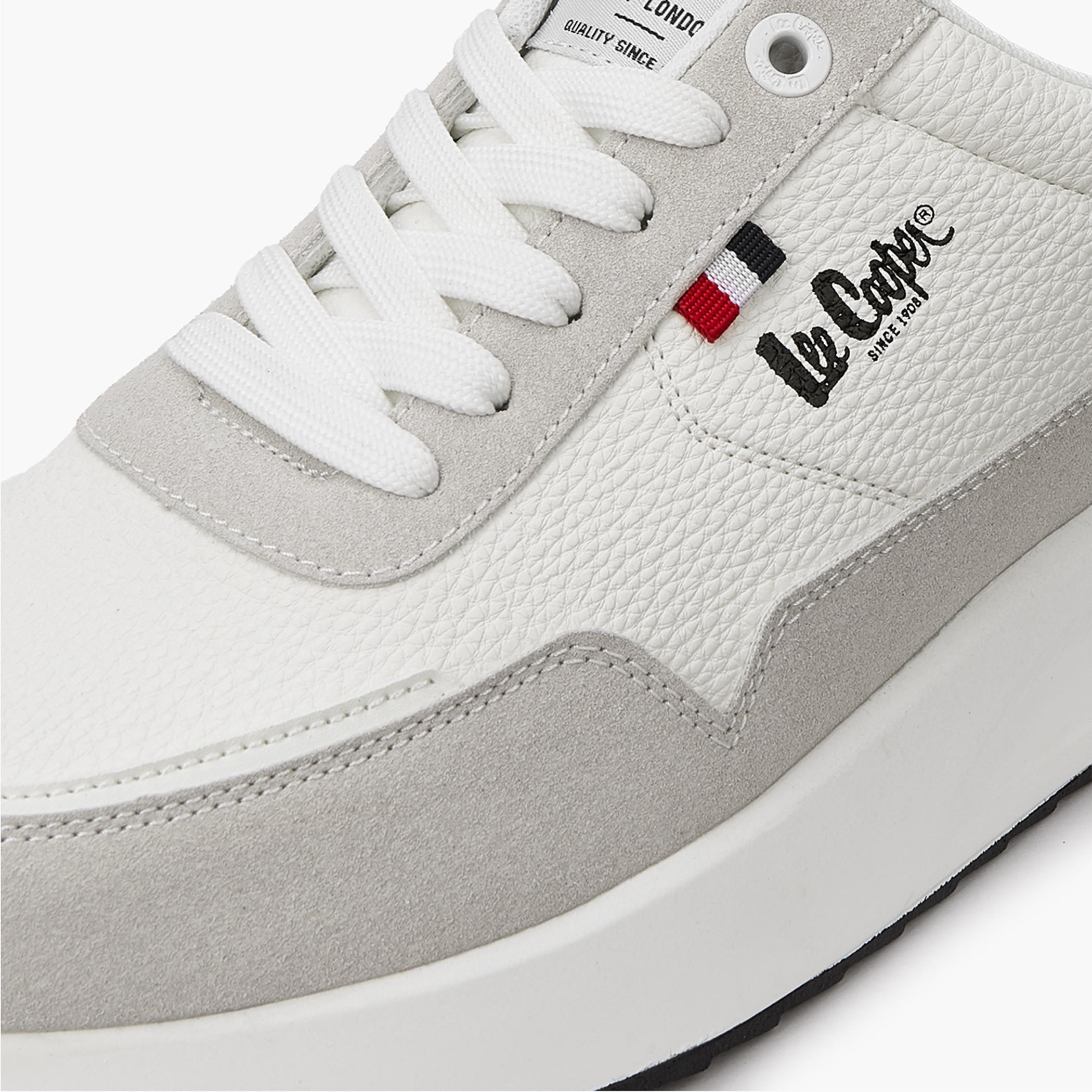 Lee Cooper Men's Panelled Lace-Up Ortholite Sneakers-men-shoes-sneakers-image-5