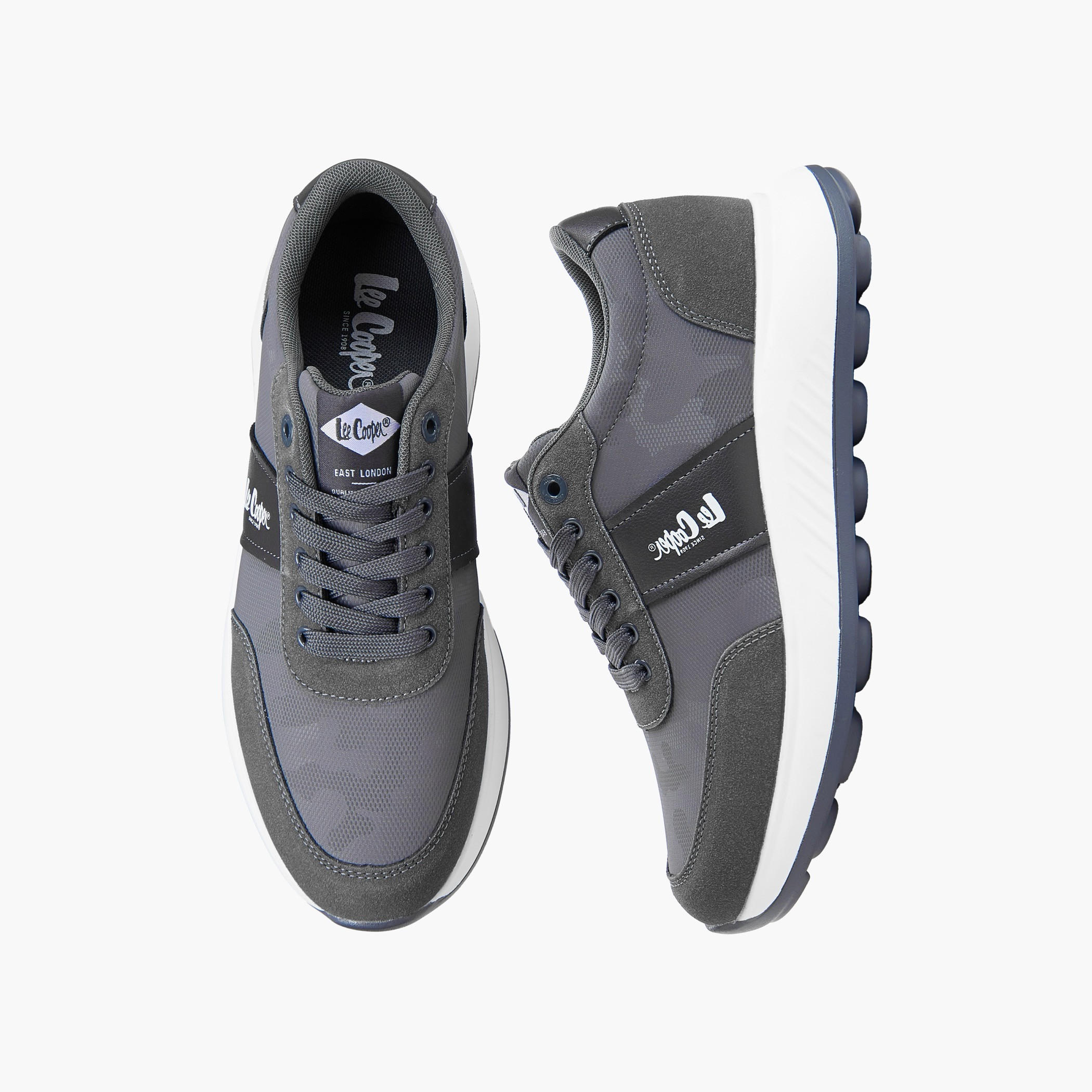 Lee Cooper Men Ortholite Lace-Up Sneakers-men-shoes-sneakers-image-1