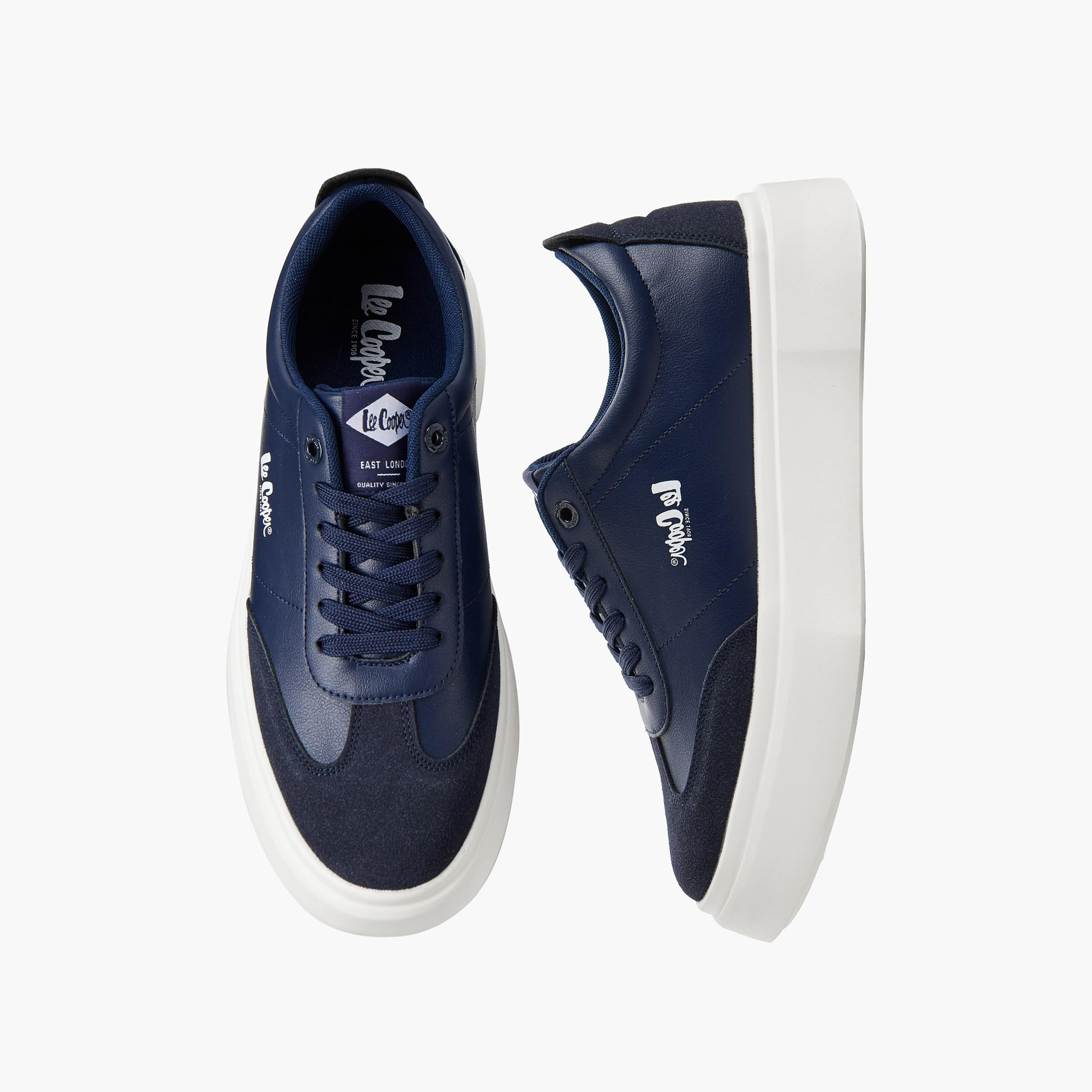 حذاء سنيكرز رجالي برباط ونعل أورثولايت من لي كوبر-men-shoes-sneakers-image-1