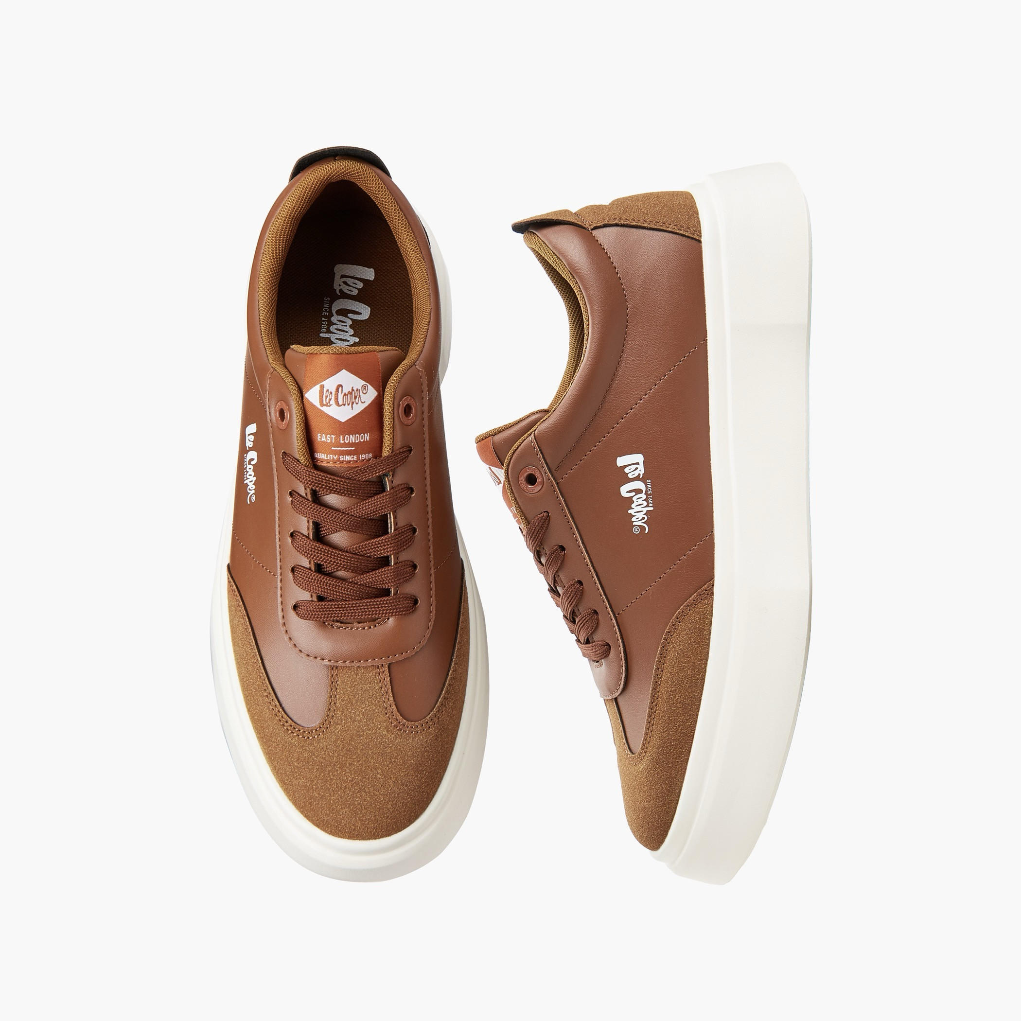 Lee Cooper Men Lace-Up Ortholite Sneakers-men-shoes-sneakers-image-1