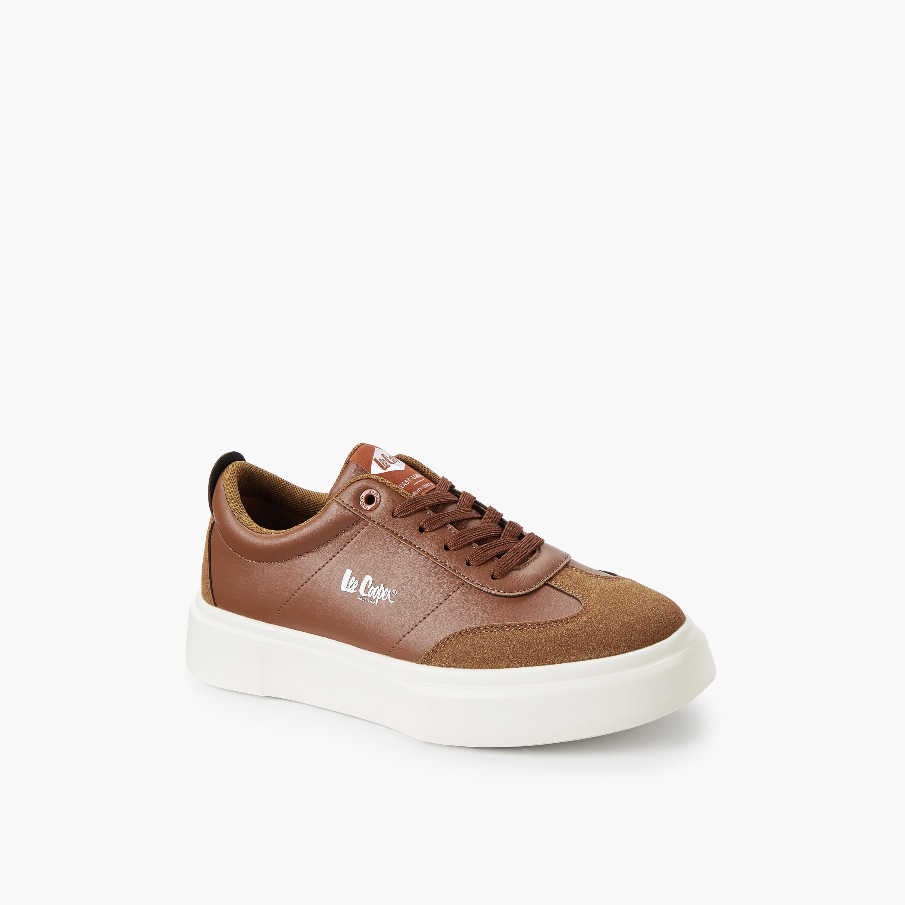 Lee Cooper Men Lace-Up Ortholite Sneakers-men-shoes-sneakers-image-2