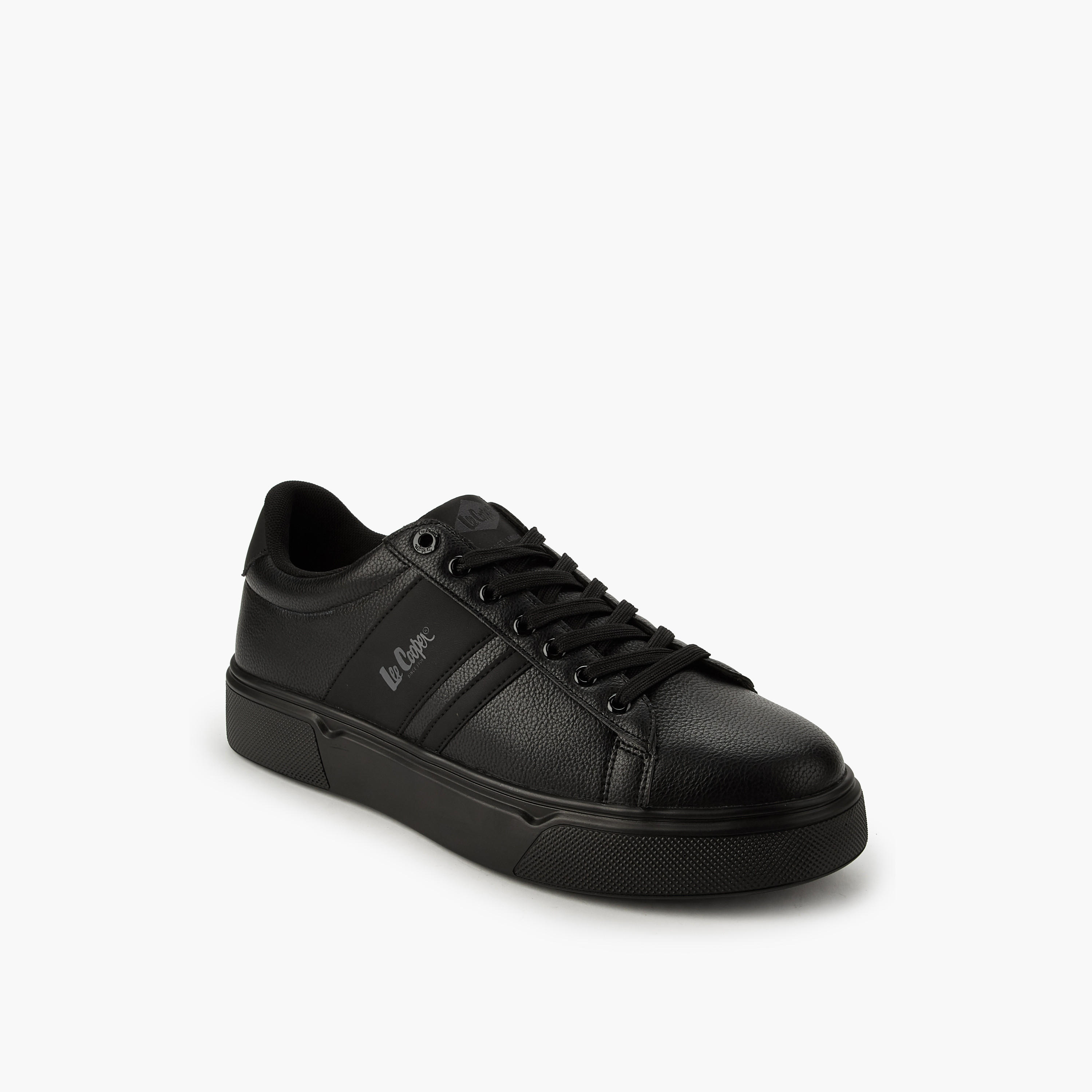 Lee Cooper Men Ortholite Lace-Up Ankle Sneakers-men-shoes-sneakers-image-3