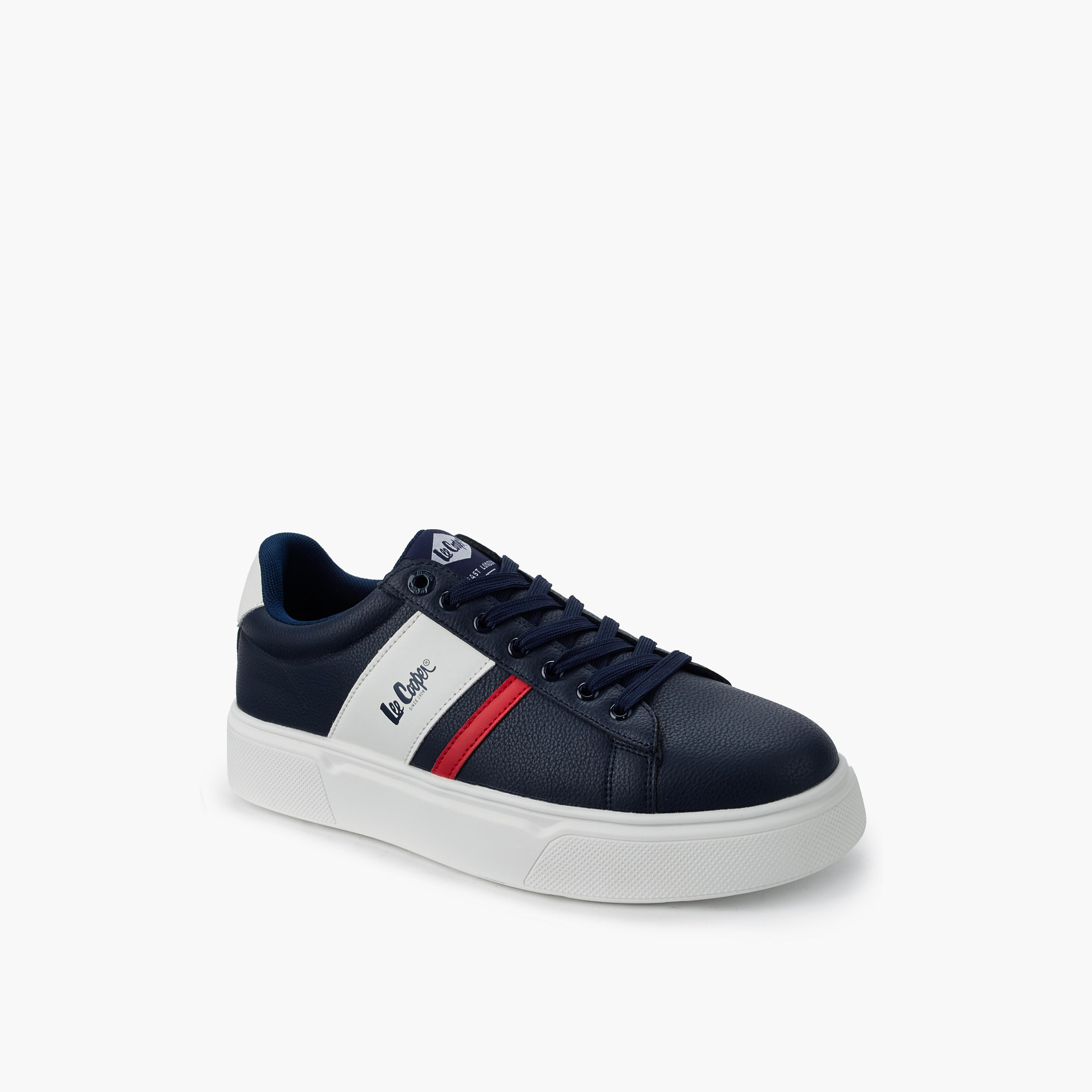 Lee Cooper Men Ortholite Lace-Up Ankle Sneakers-men-shoes-sneakers-image-3