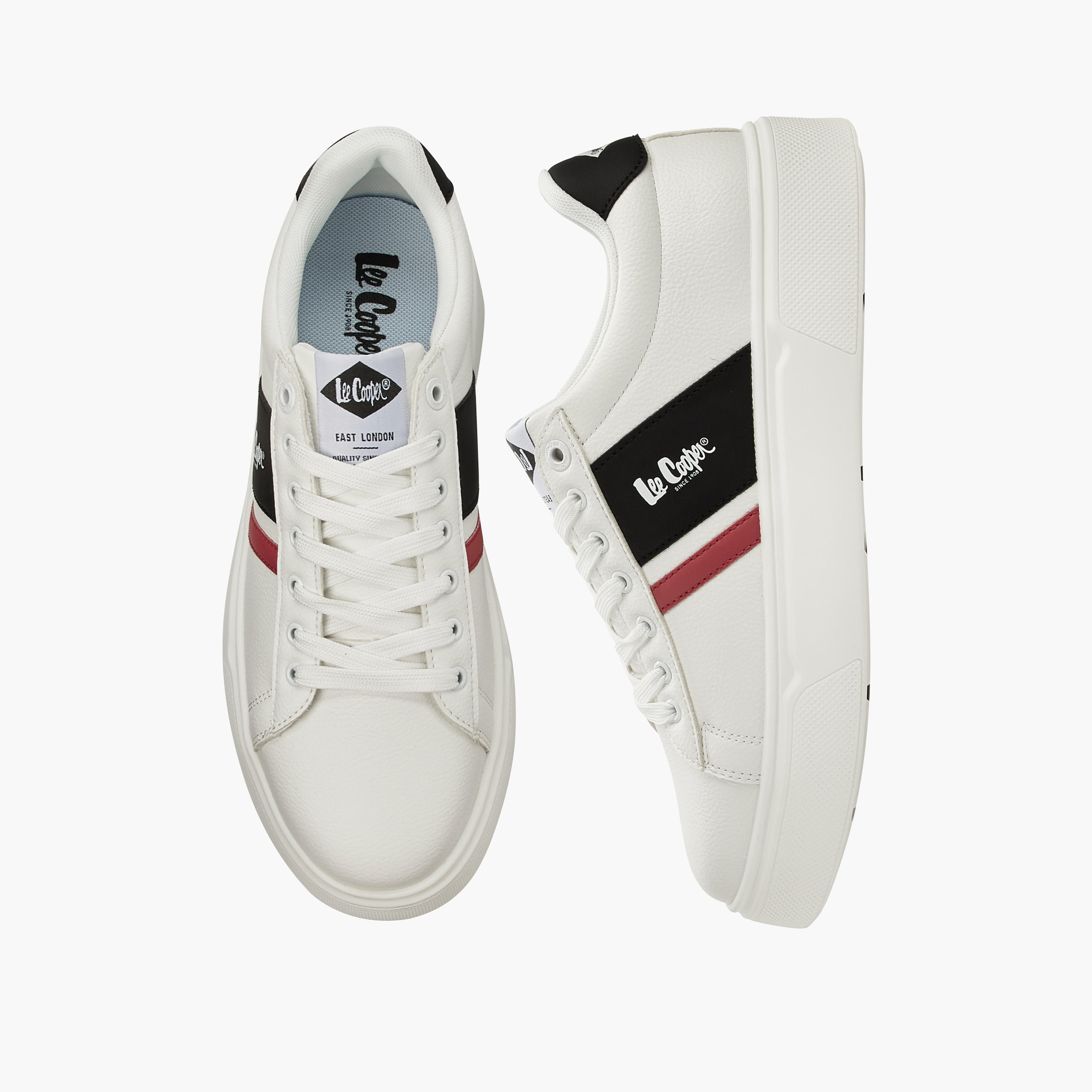 Lee Cooper Men Ortholite Lace-Up Ankle Sneakers-men-shoes-sneakers-image-1