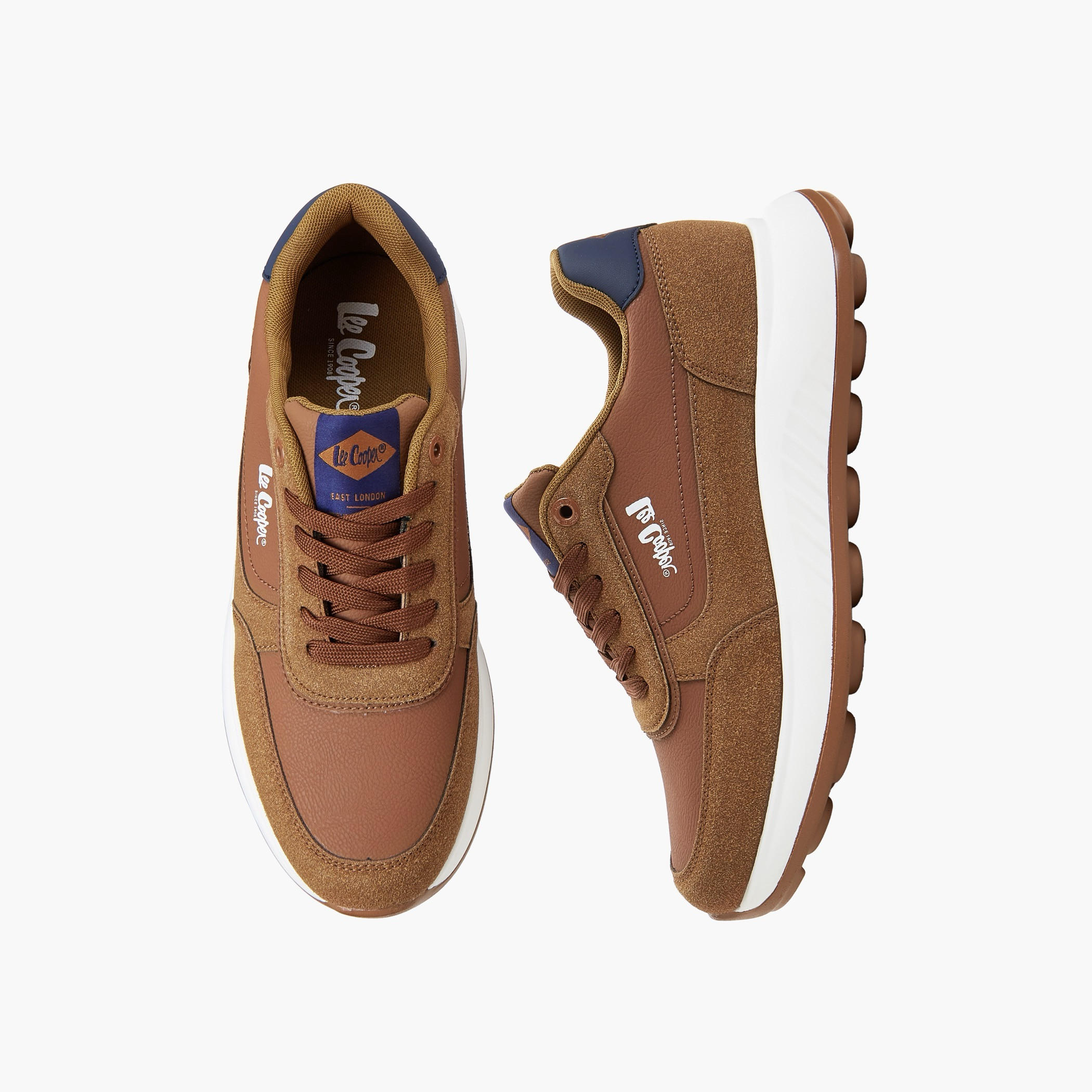 Lee Cooper Men Ortholite Lace-Up Sneakers-men-shoes-sneakers-image-1