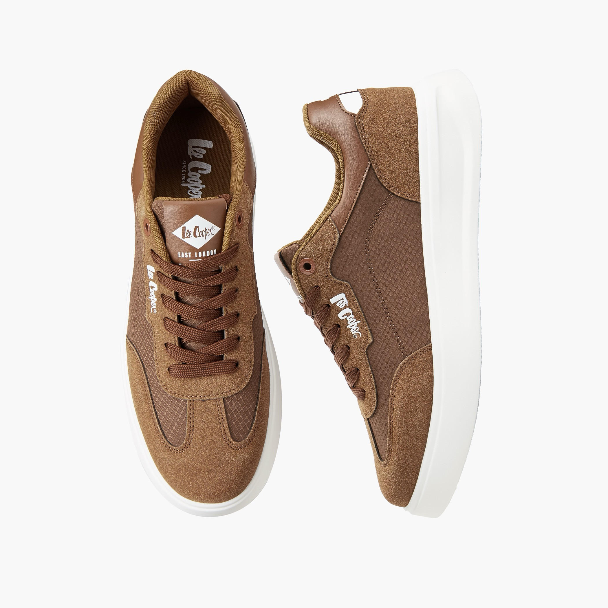 Lee Cooper Men Ortholite Lace-Up Sneakers-men-shoes-sneakers-image-1